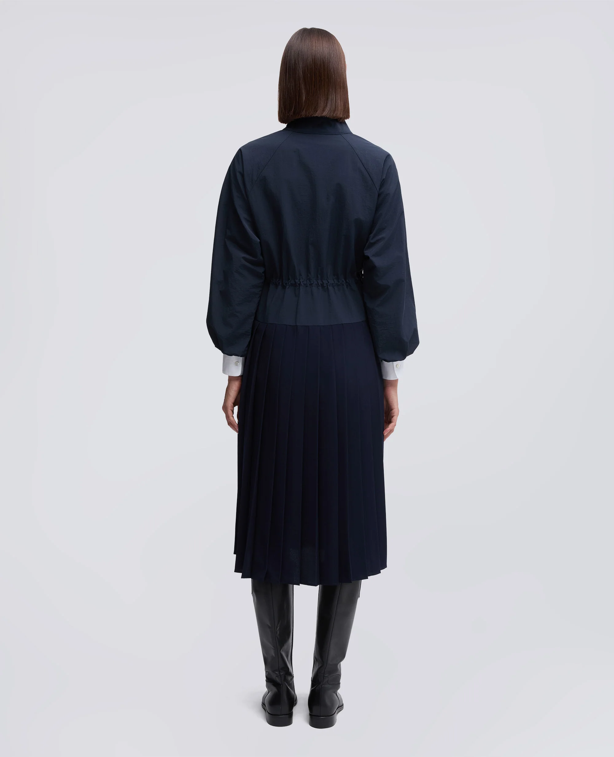 ABITO IN TESSUTO TECNICO - NAVY - Image 3