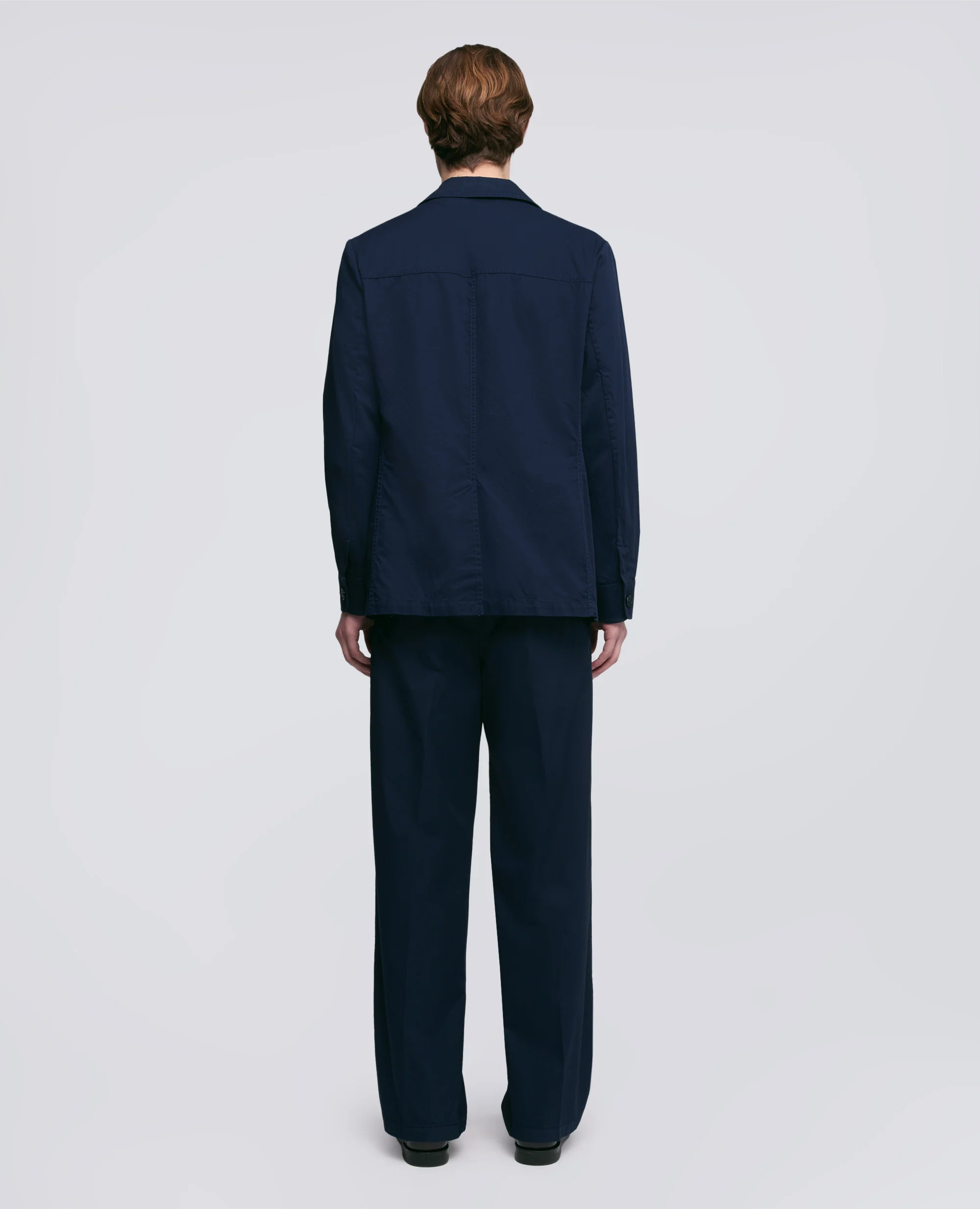 GIACCA LAOS IN COTONE EXTRA FINE - BLU - Image 3