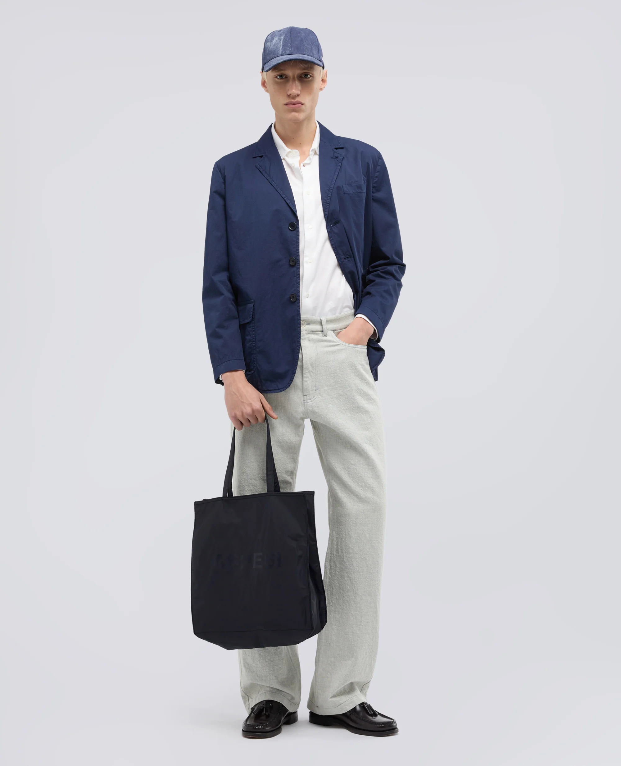BORSA SHOPPING IN NYLON - NERO - Image 4