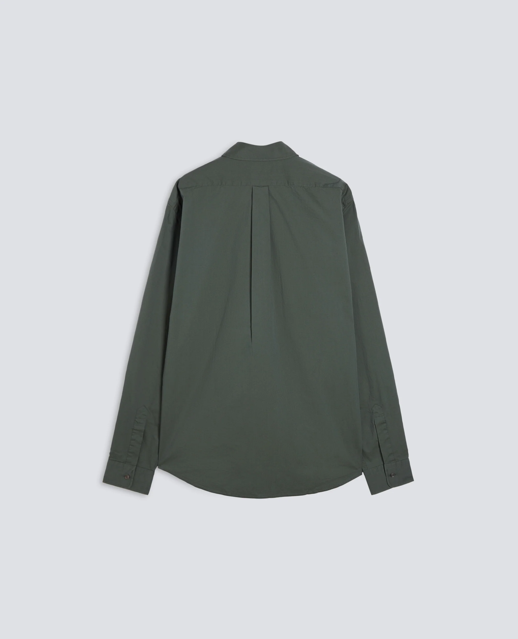 CAMICIA IN OXFORD DI COTONE LAVATO B.D NEW MAGRA - FORESTA - Image 2