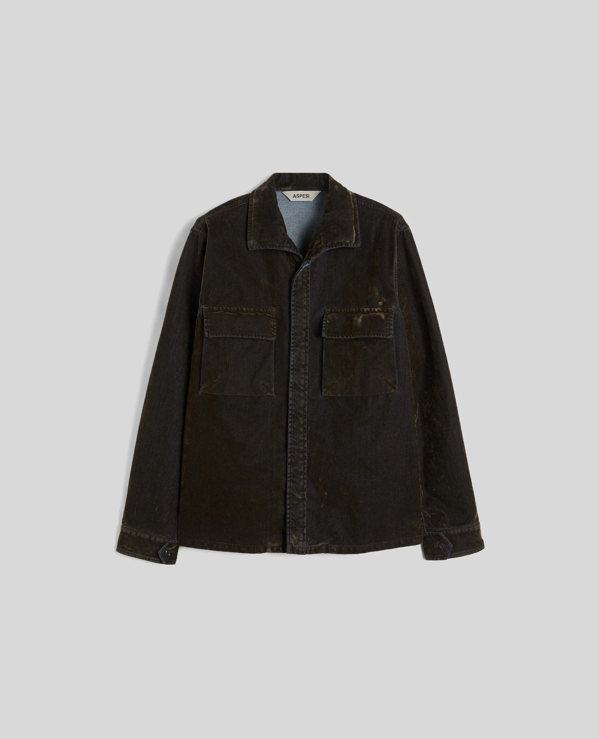 CAMICIA MILITARE IN DENIM - MILITARE