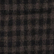 CAMICIA DOPPIA IN LANA CHECK - CHECK MARRONE - Image 5