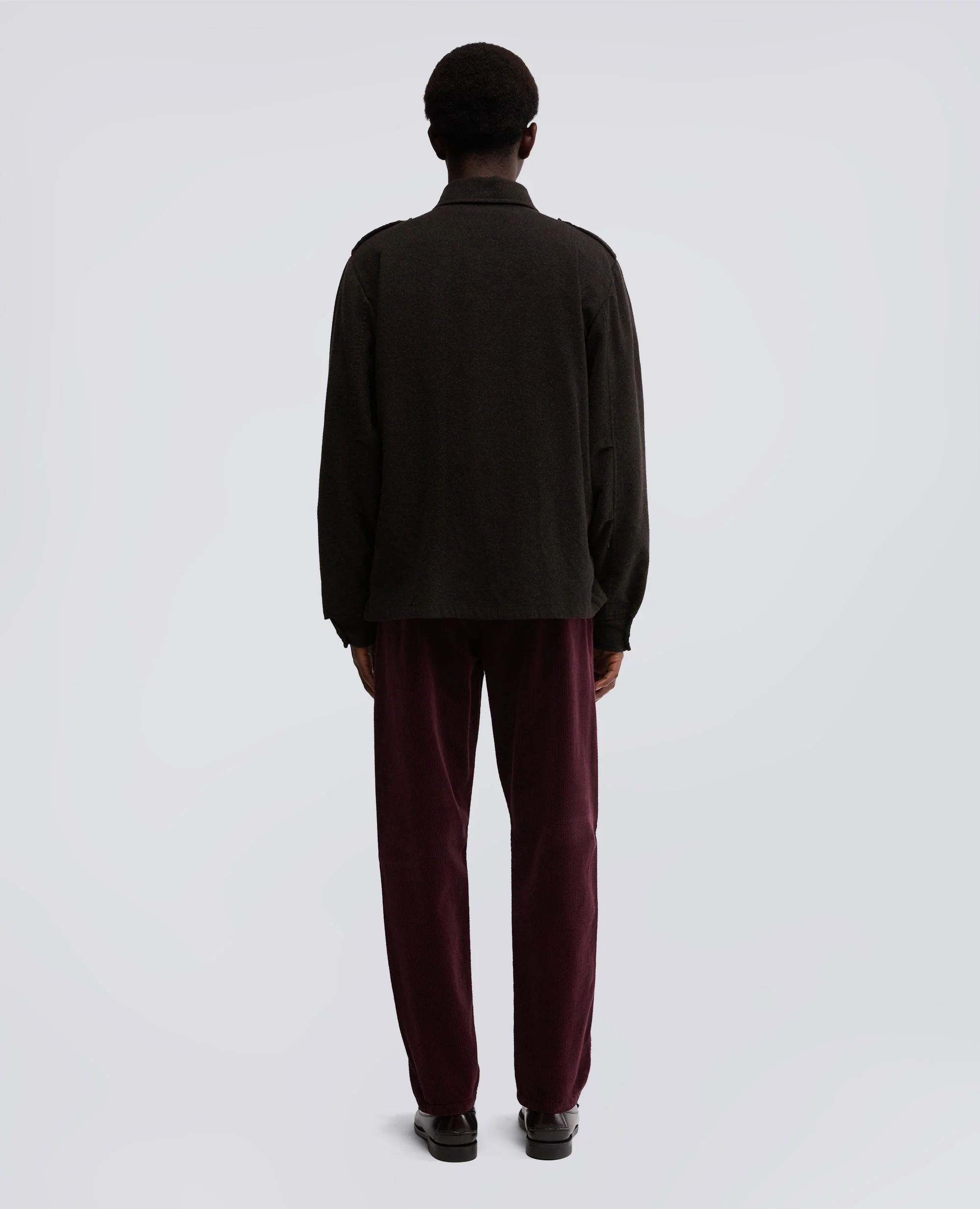 CAMICIA FIELD SHIRT IN FLANELLA - MARRONE - Image 3