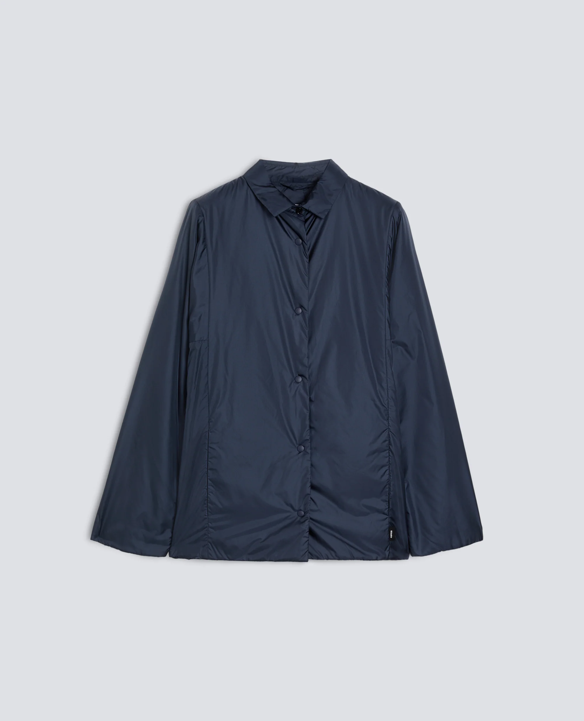 CAMICIA IN NYLON IMBOTTITA - NAVY