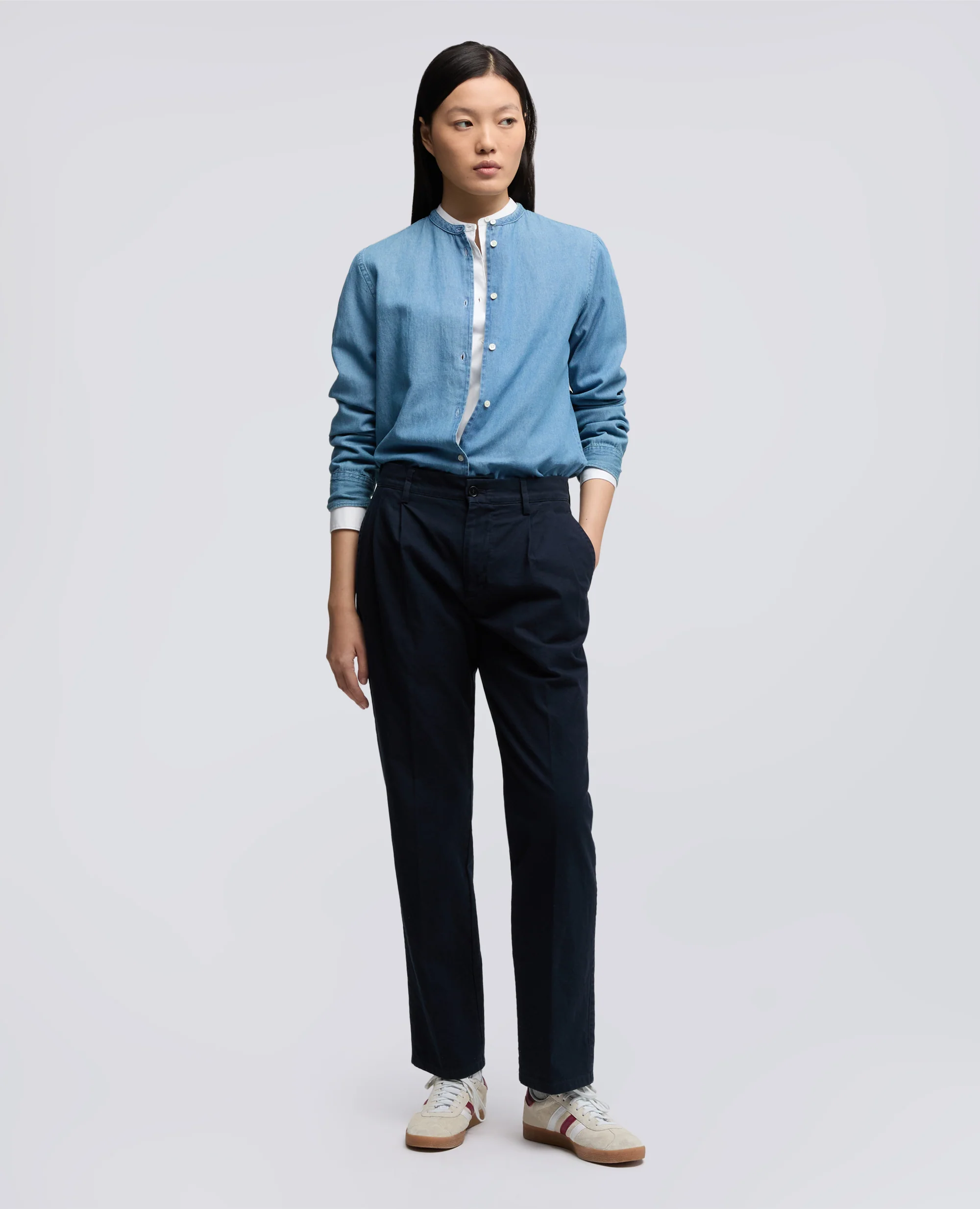 CAMICIA MOD.5416 - DENIM - Image 2