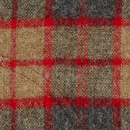 CAMICIA IN LANA SHETLAND - CHECK ROSSO - Image 5