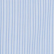 CAMICIA IN POPELINE DI COTONE RIGATO - RIGA BLU - Image 4