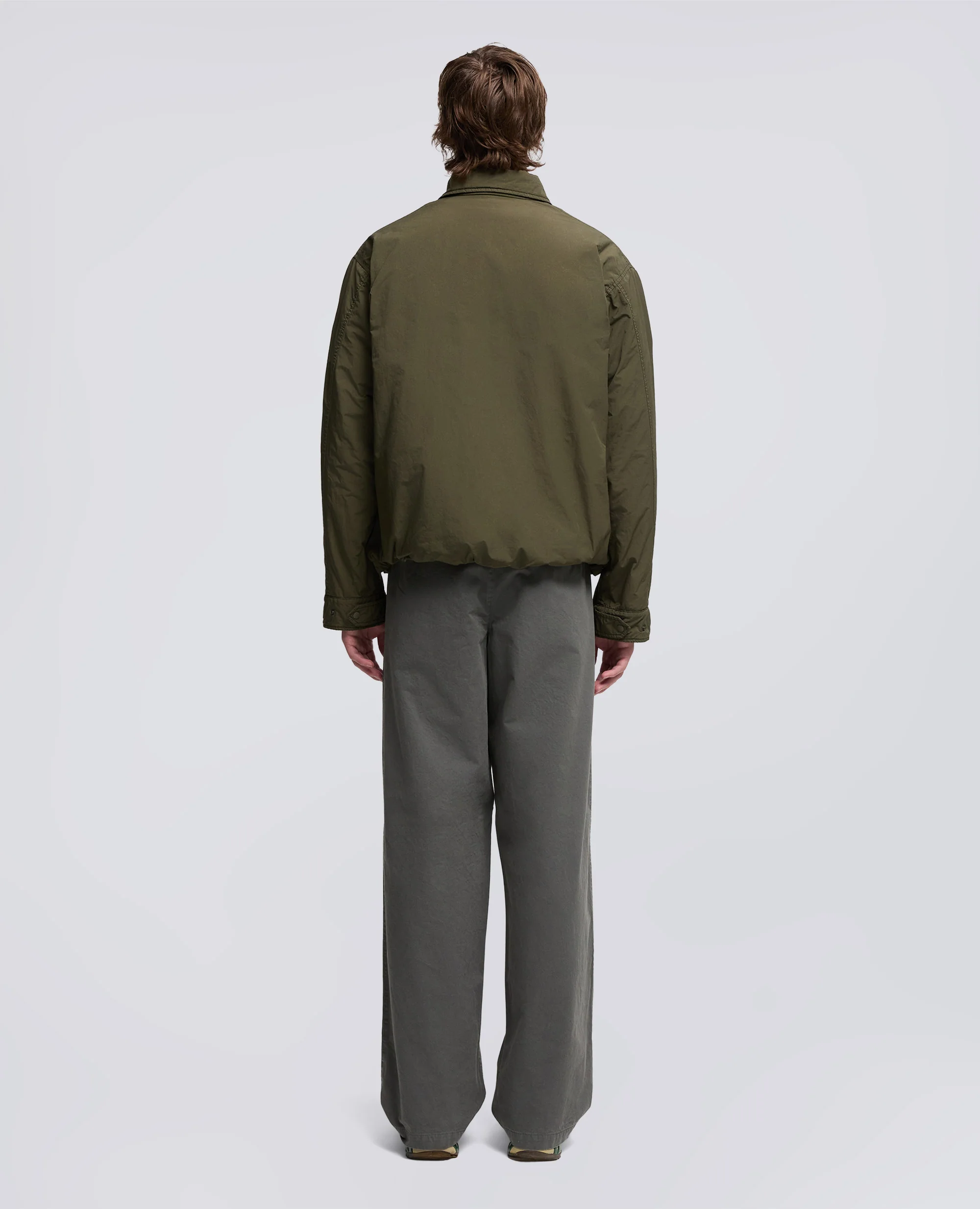 CAMICIA POLLARD IN NYLON IDROREPELLENTE - MILITARE - Image 3