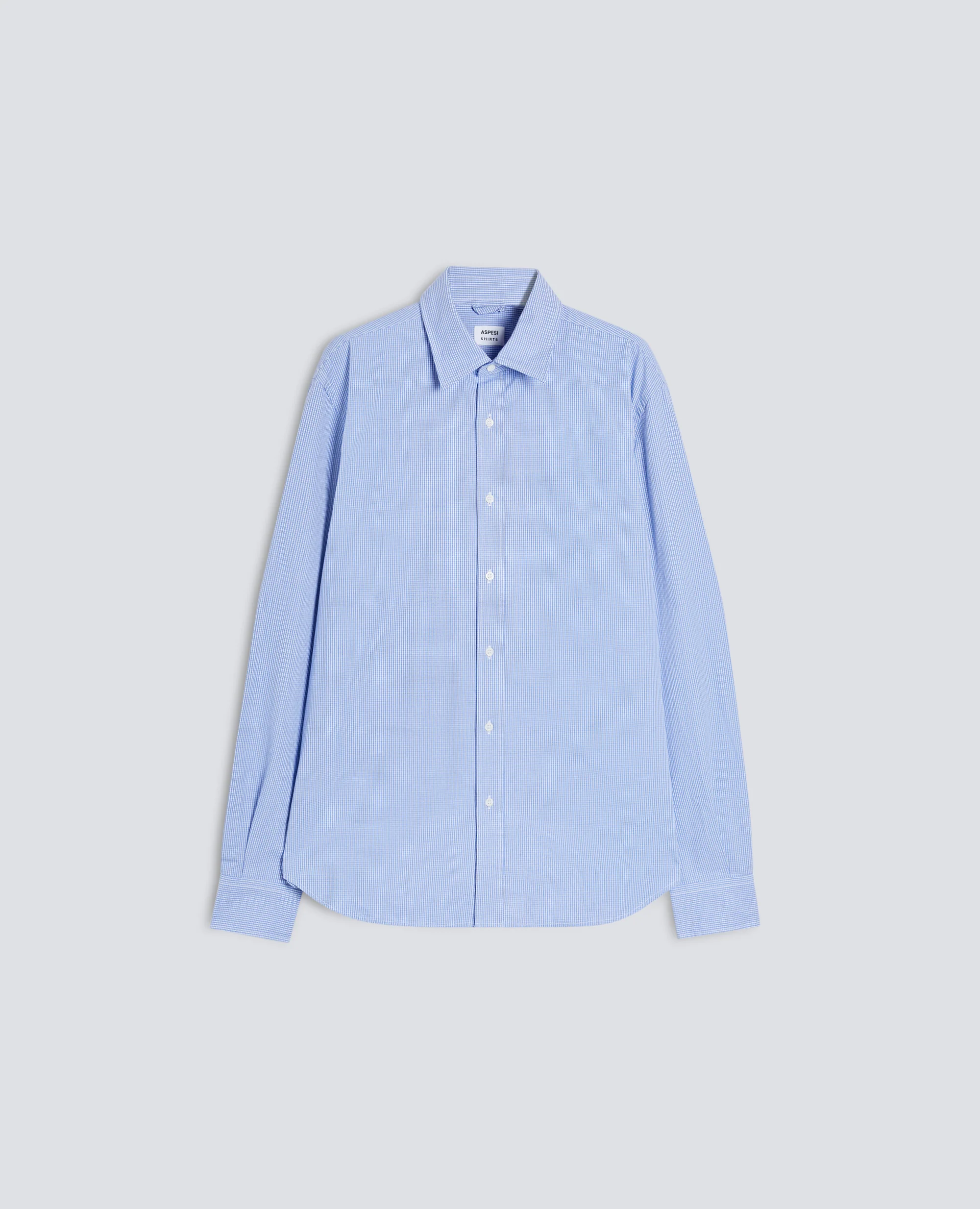 CAMICIA STERLING II - QUADRATINO AZZURRO