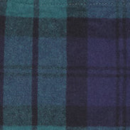 CAMICIA UTILITY IN TWILL DI COTONE - CHECK NAVY - Image 5