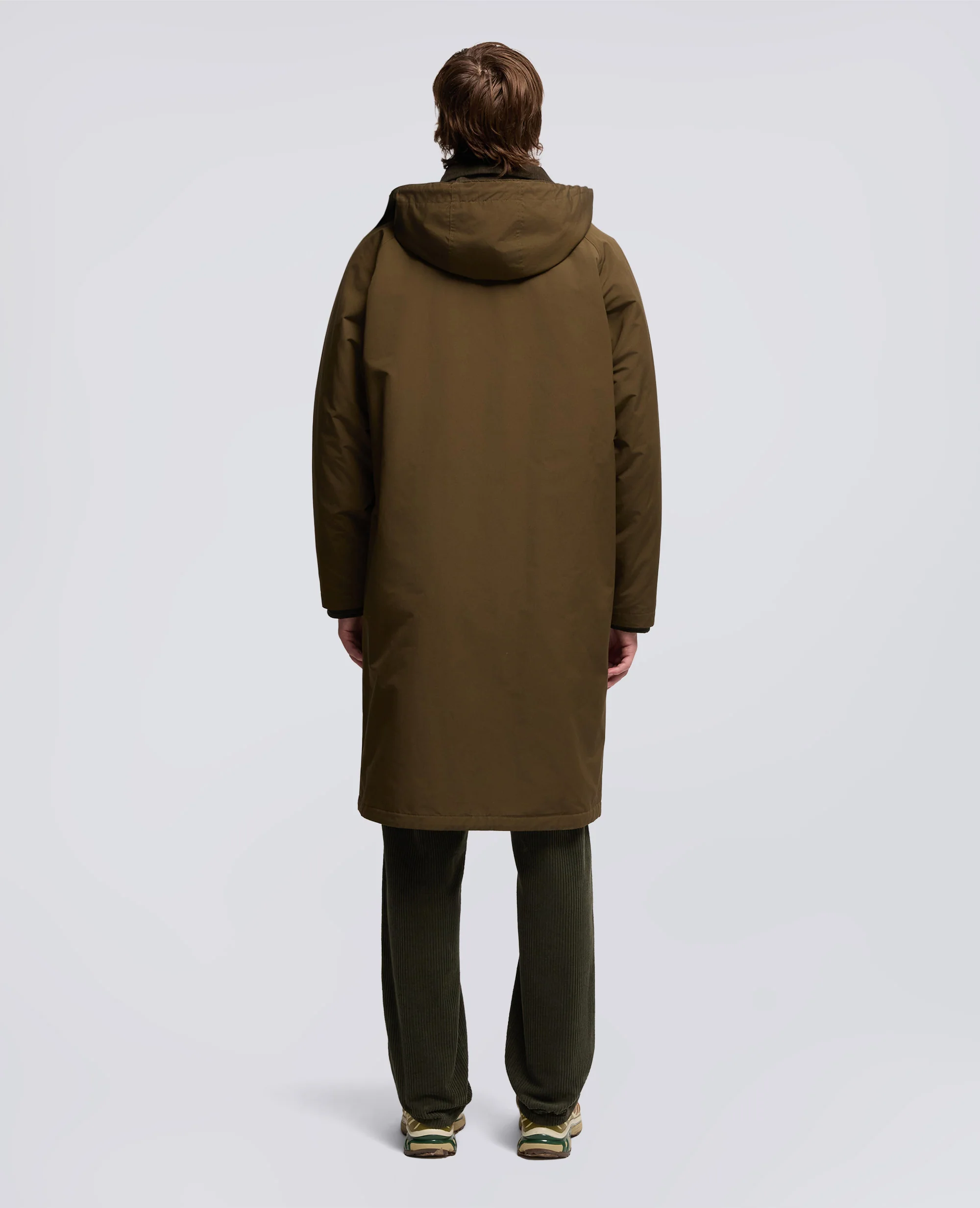 CAPPOTTO HIBIKI IN TELA DI MISTO COTONE - MILITARE - Image 3