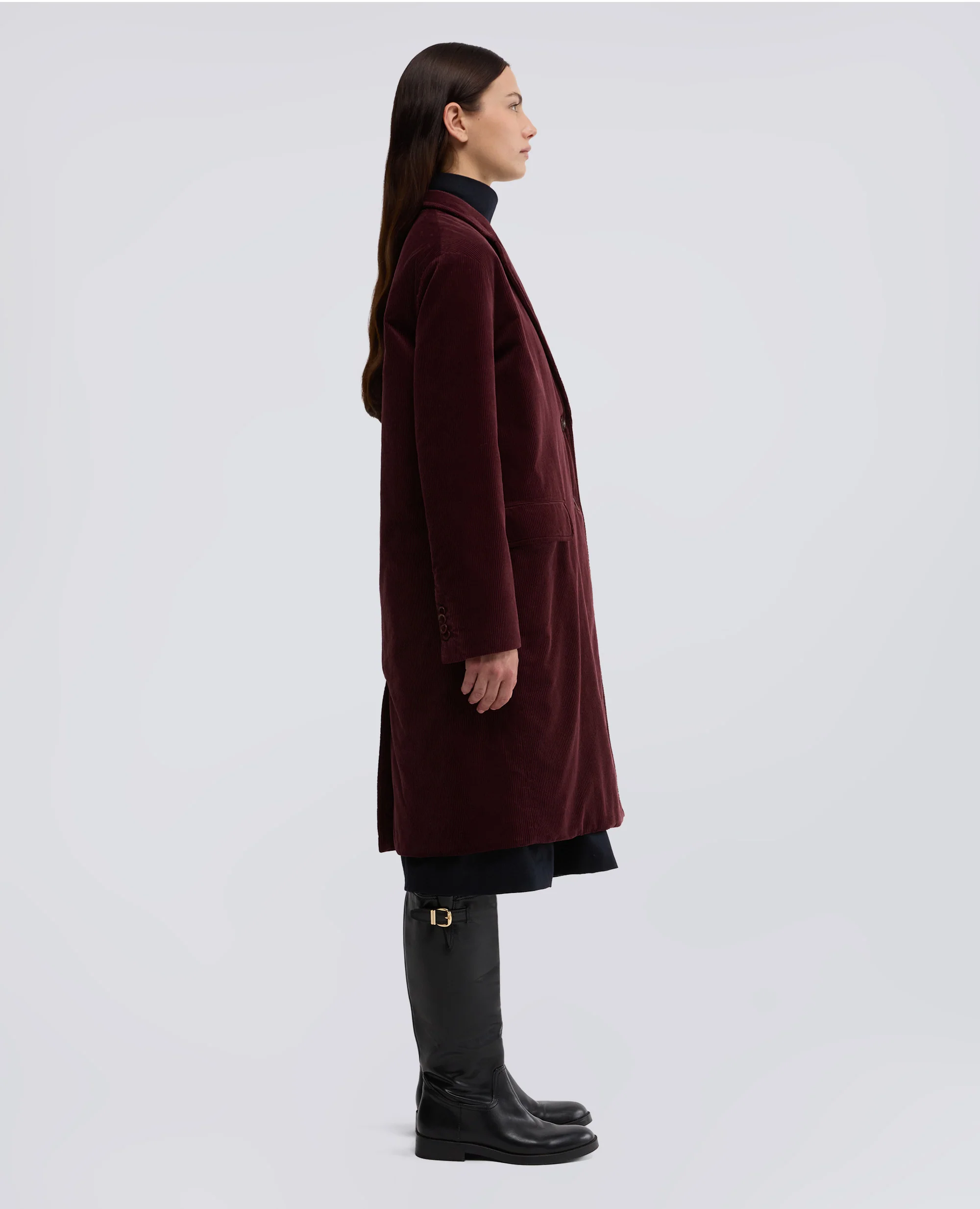 CAPPOTTO IN VELLUTO A COSTE - BARBERA - Image 4
