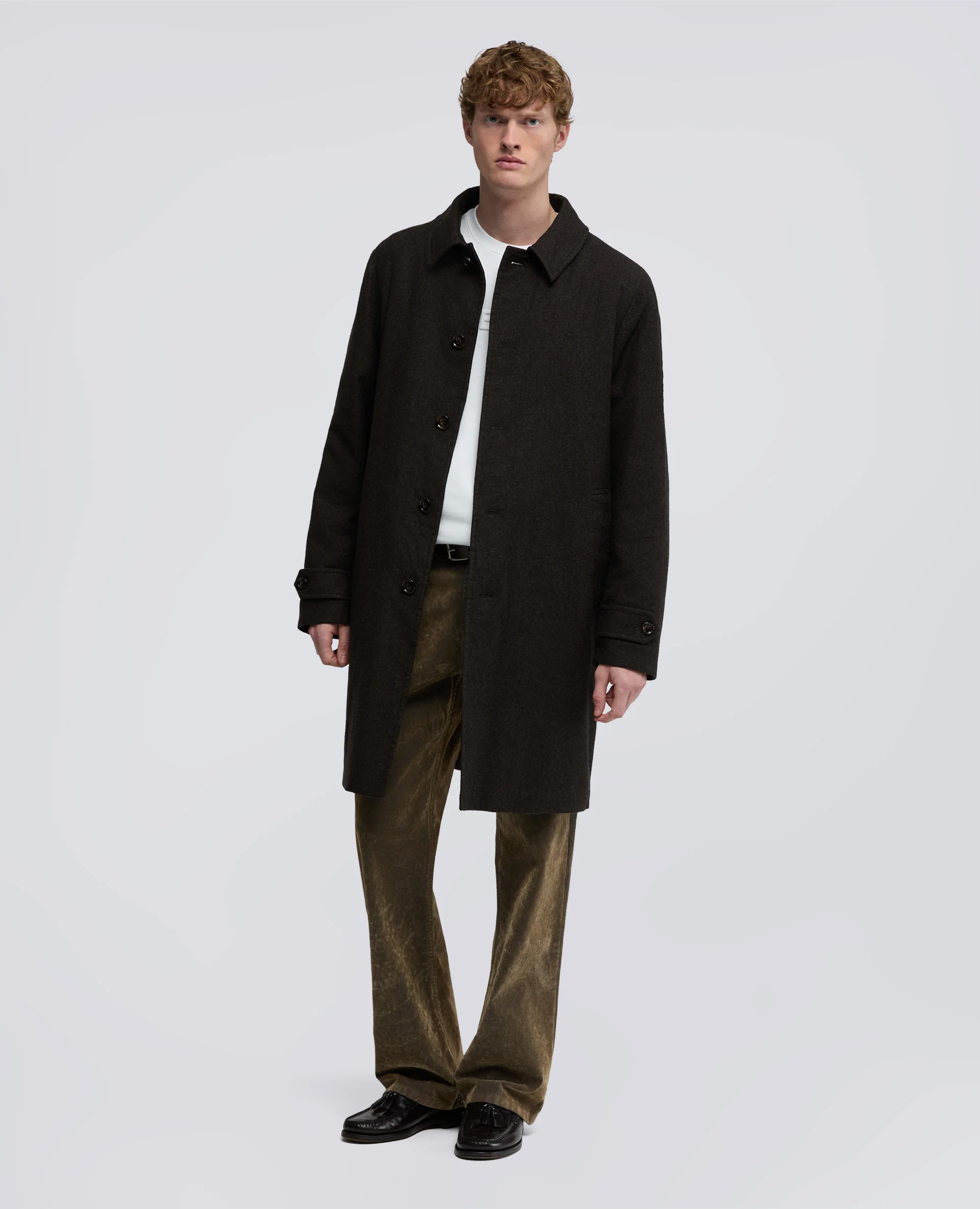 CAPPOTTO PASCAL IN LANA E CASHMERE - MARRONE - Image 2