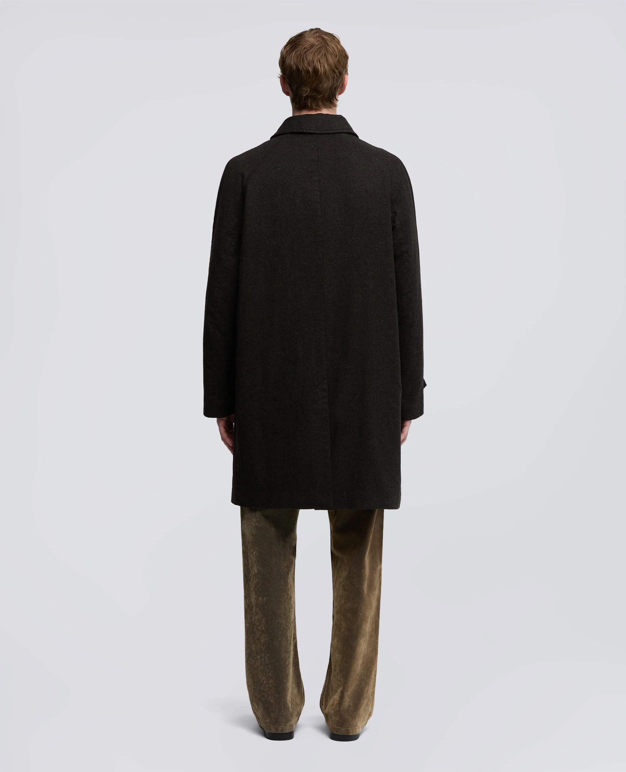 CAPPOTTO PASCAL IN LANA E CASHMERE - MARRONE - Image 4
