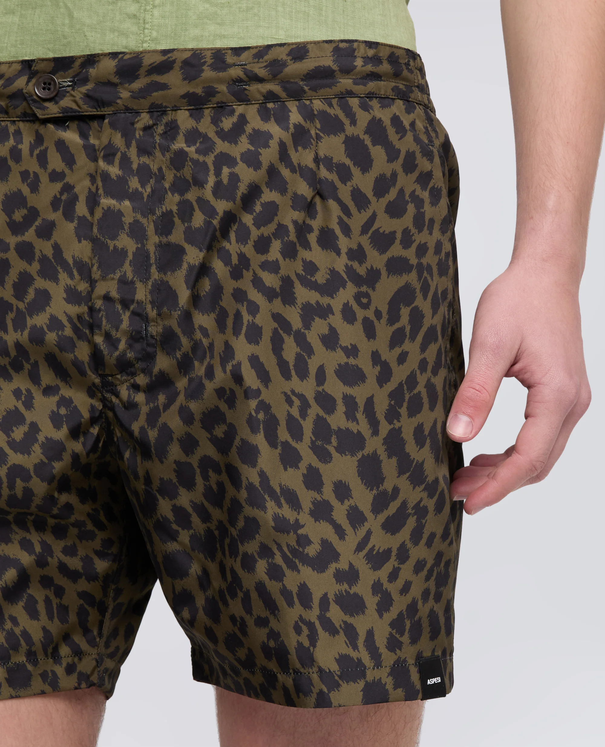 COSTUME IN POLIESTERE STAMPATO WATER REPELLENT - ANIMALIER - Image 4