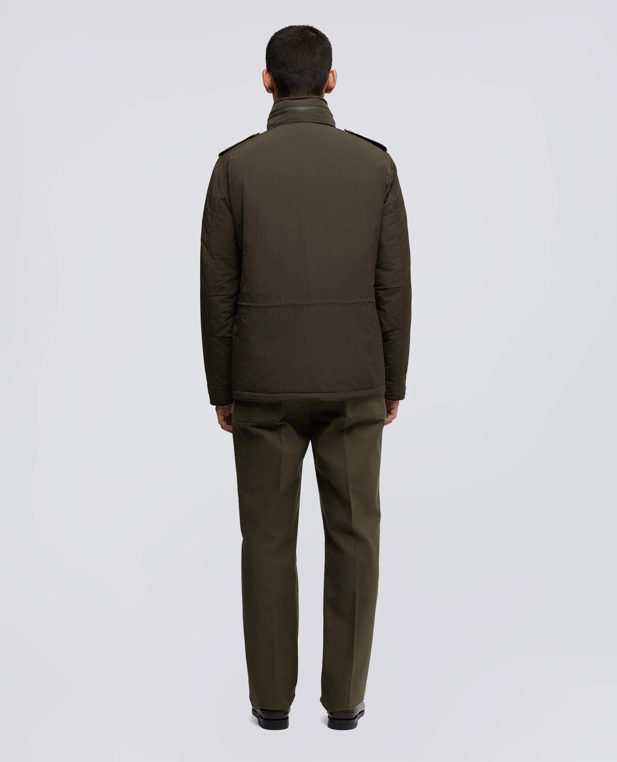 FIELD JACKET MINI FIELD VENTO IN NYLON - MILITARE - Image 3