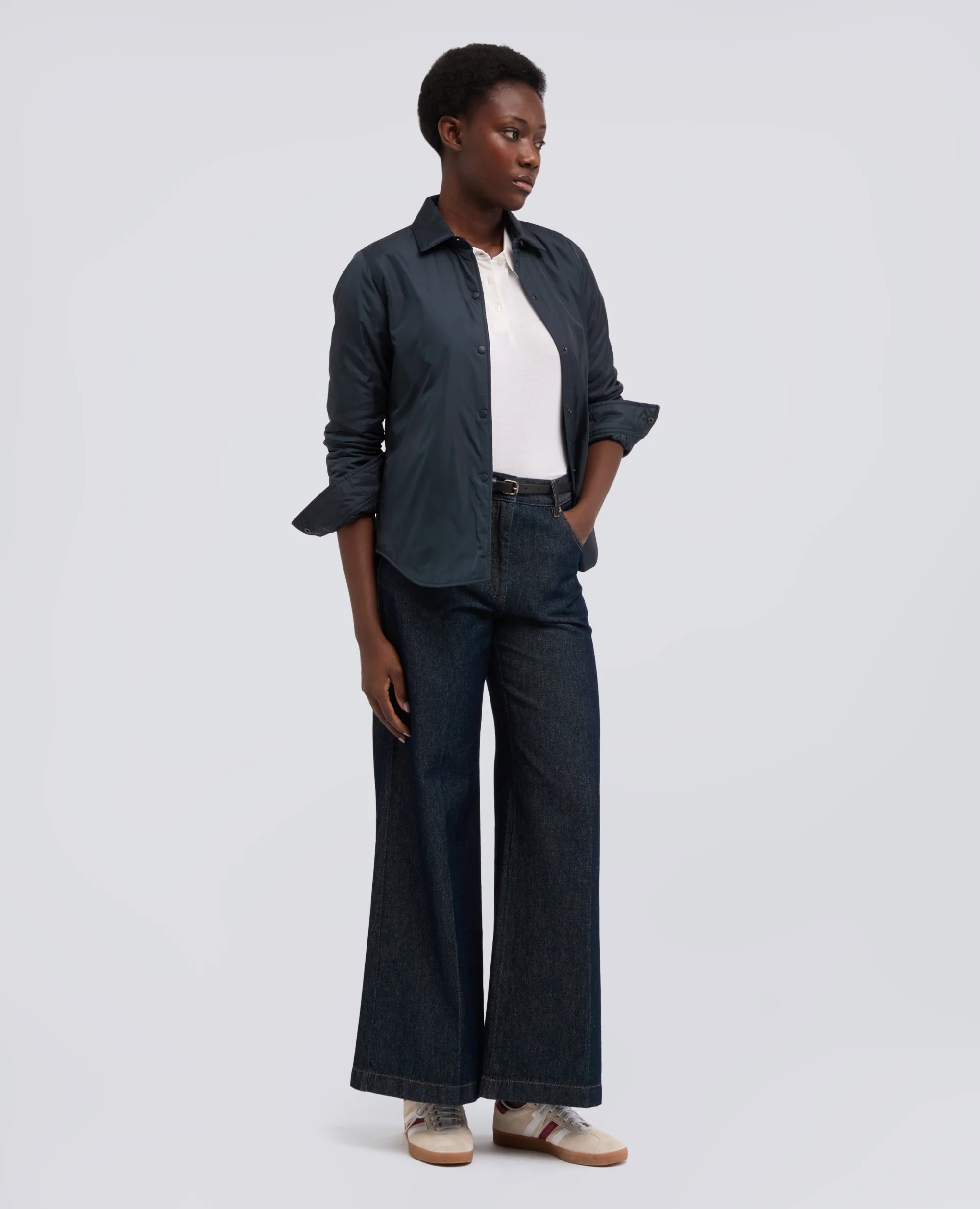 GIACCA CAMICIA GLUE - NAVY - Image 2