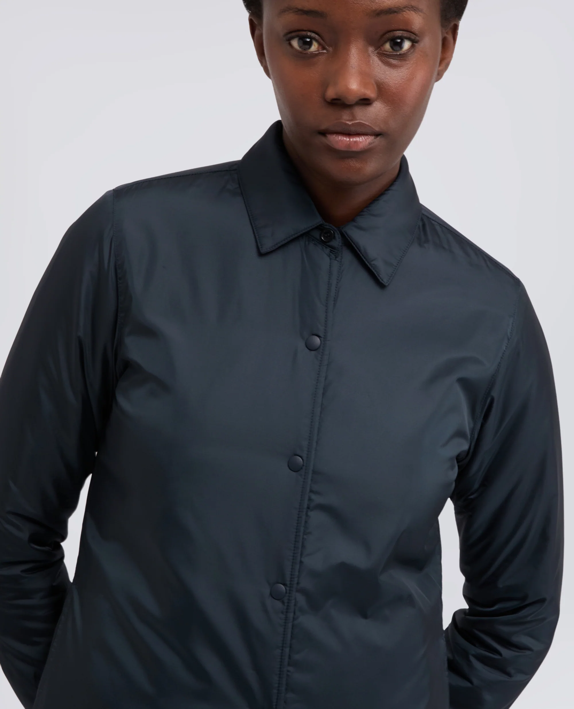 GIACCA CAMICIA GLUE - NAVY - Image 4