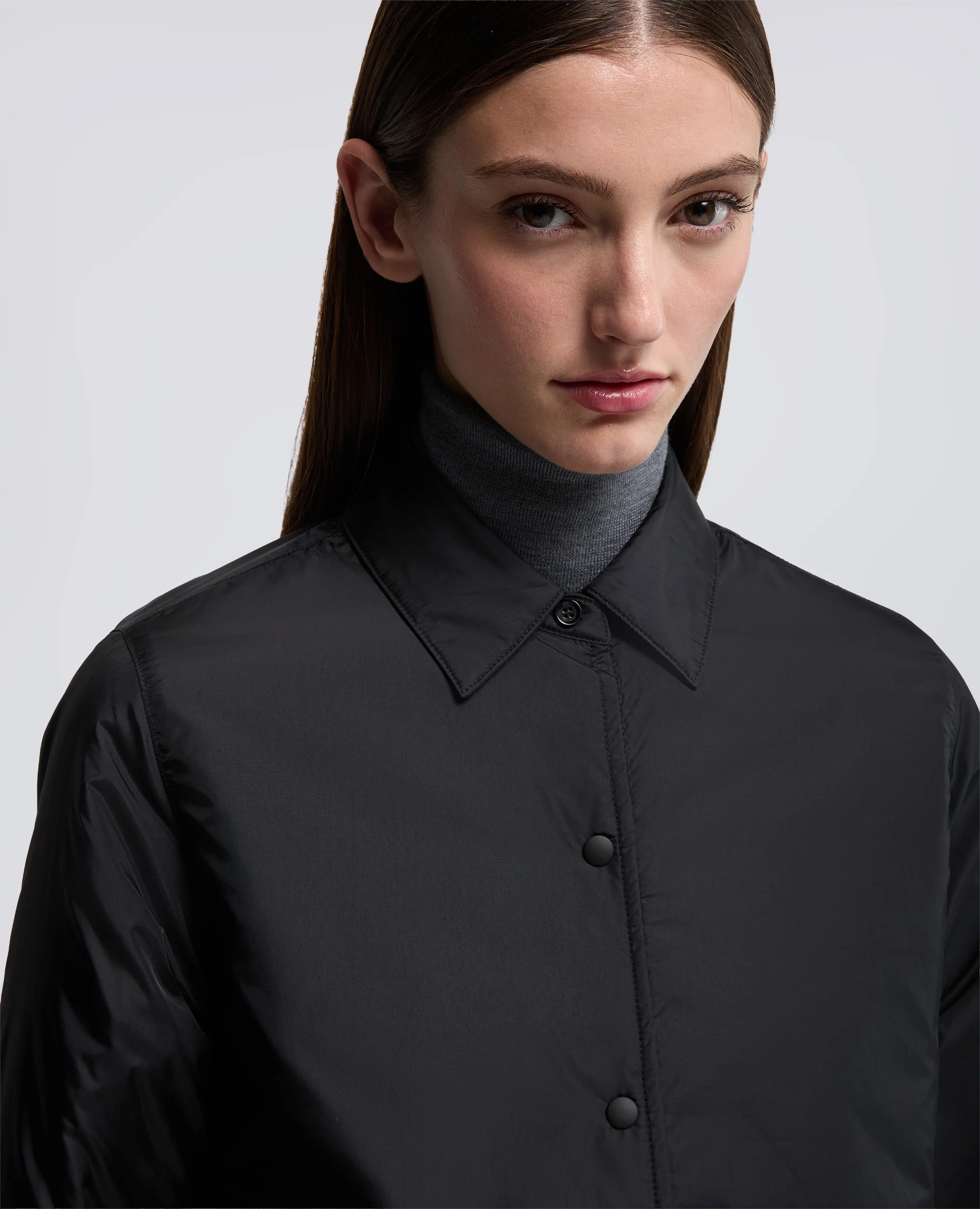 GIACCA CAMICIA GLUE - NERO - Image 4