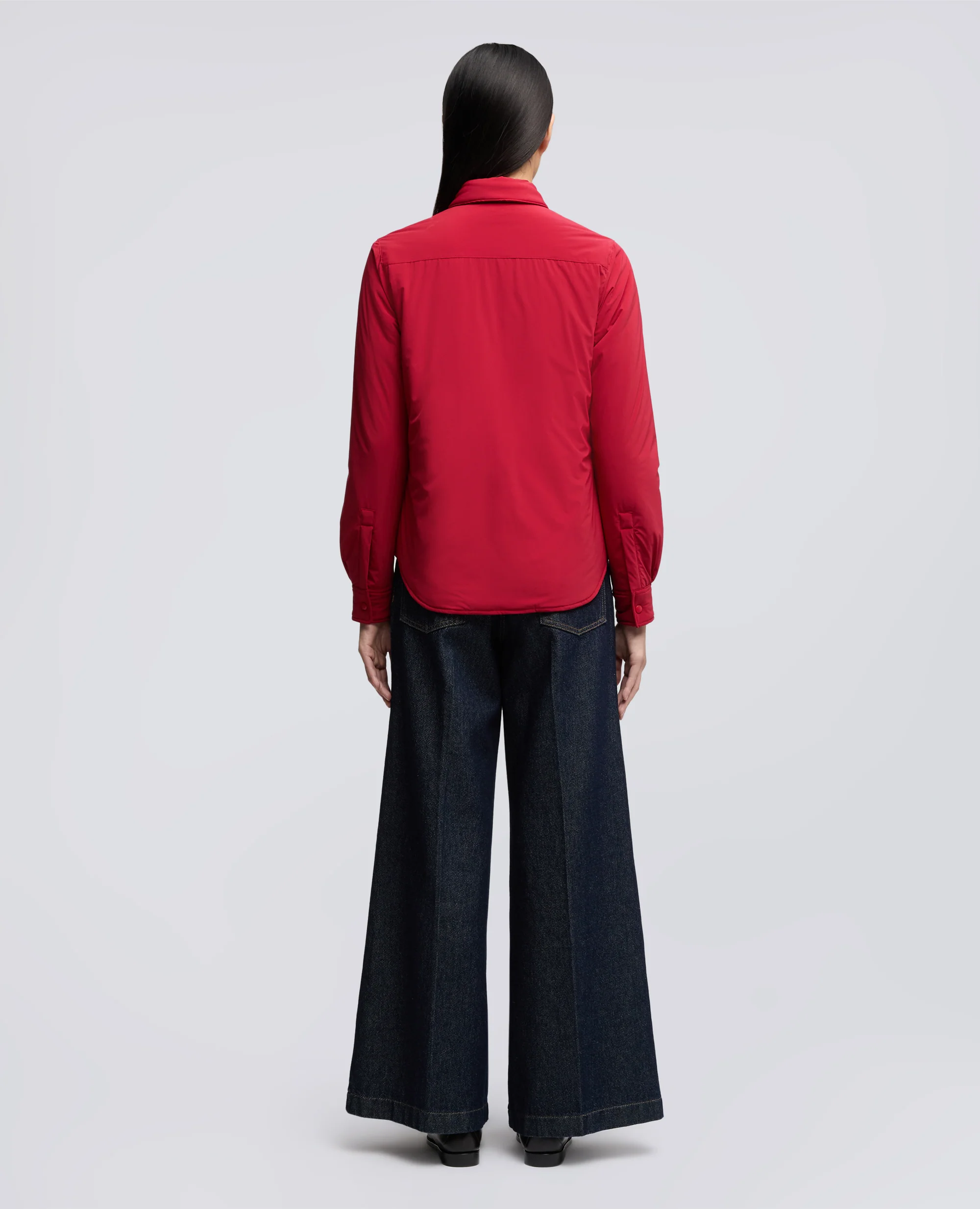 GIACCA CAMICIA GLUE - ROSSO - Image 3