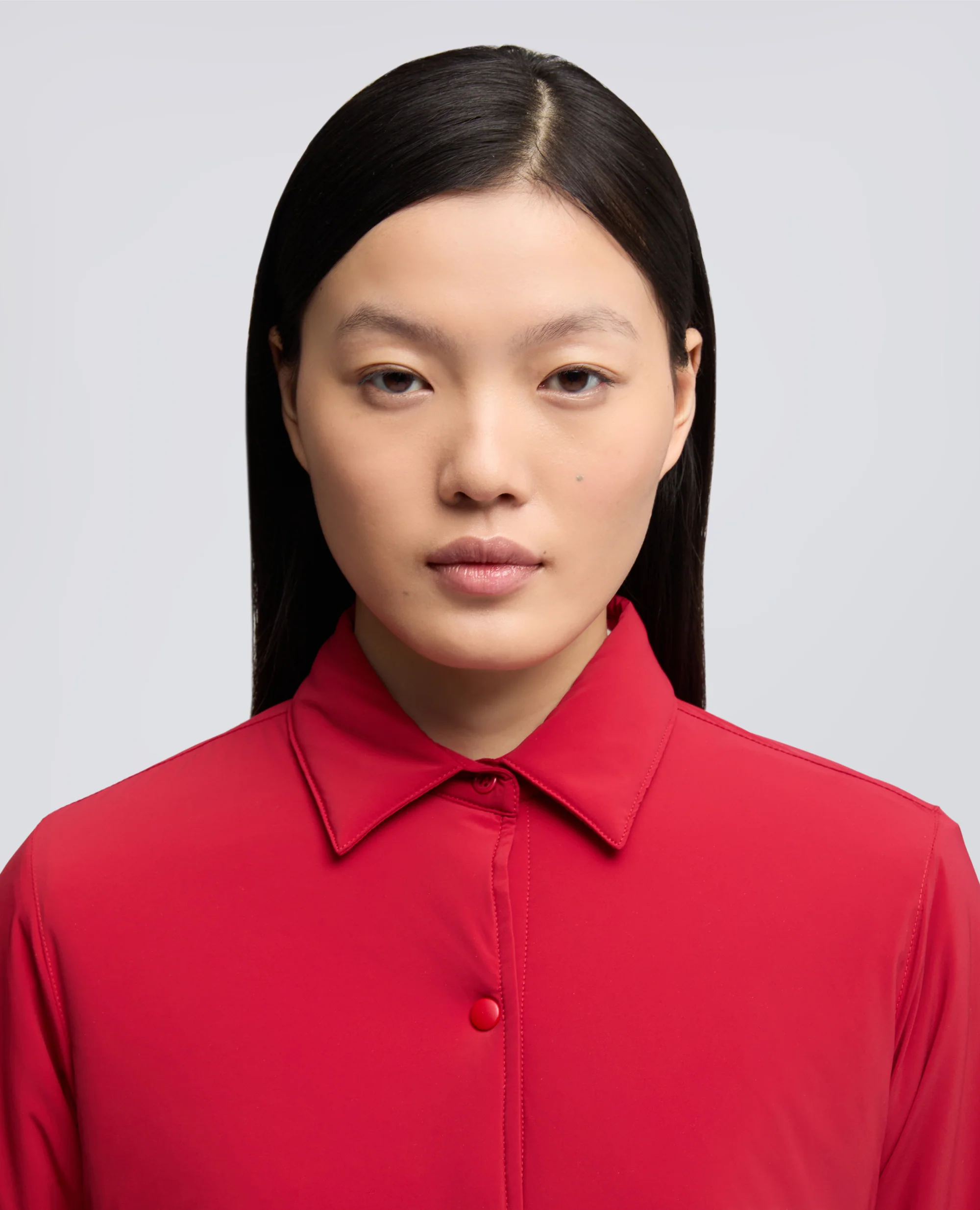 GIACCA CAMICIA GLUE - ROSSO - Image 4