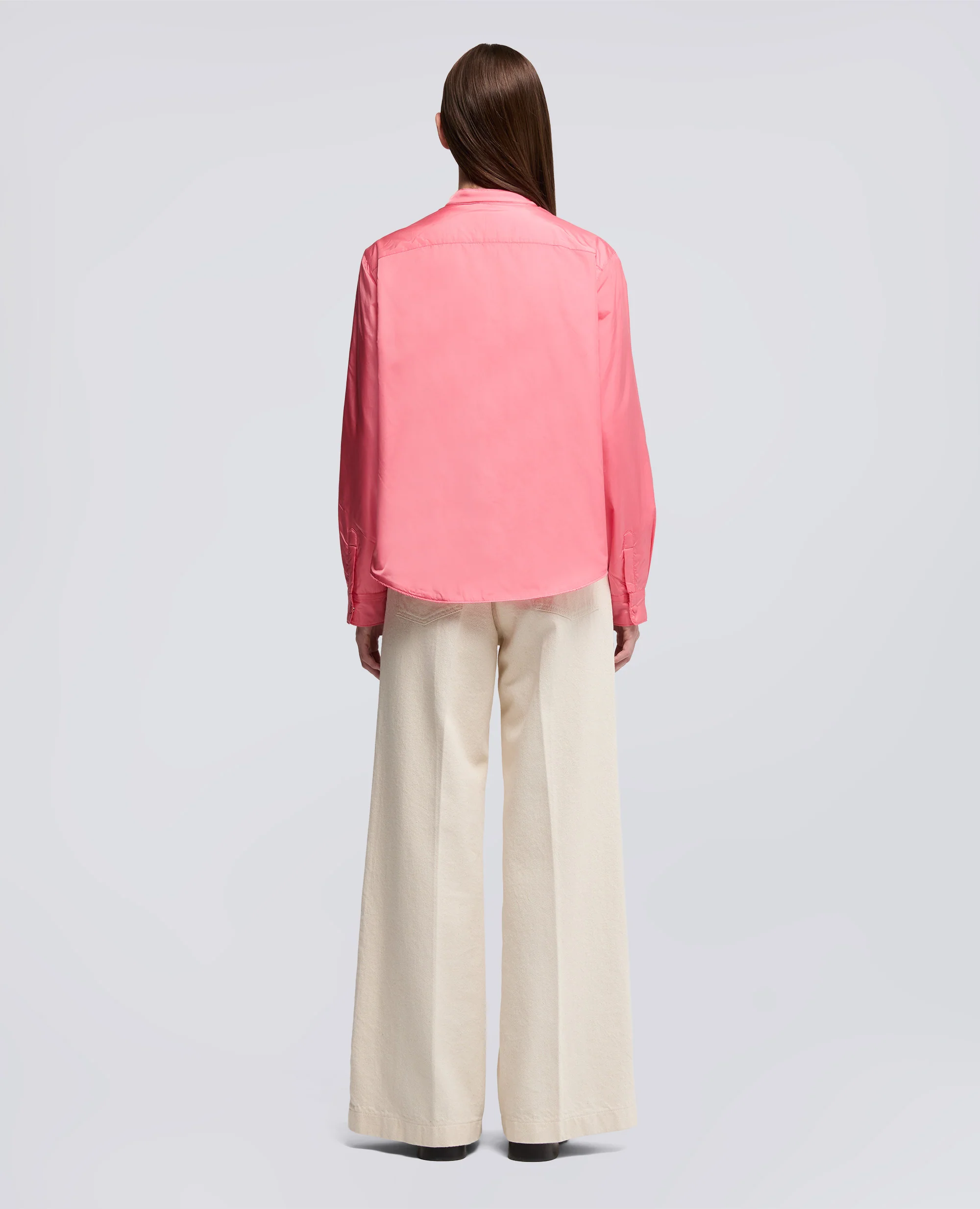 GIACCA CAMICIA IN TAFFETÀ TECNICO - CORALLO - Image 3