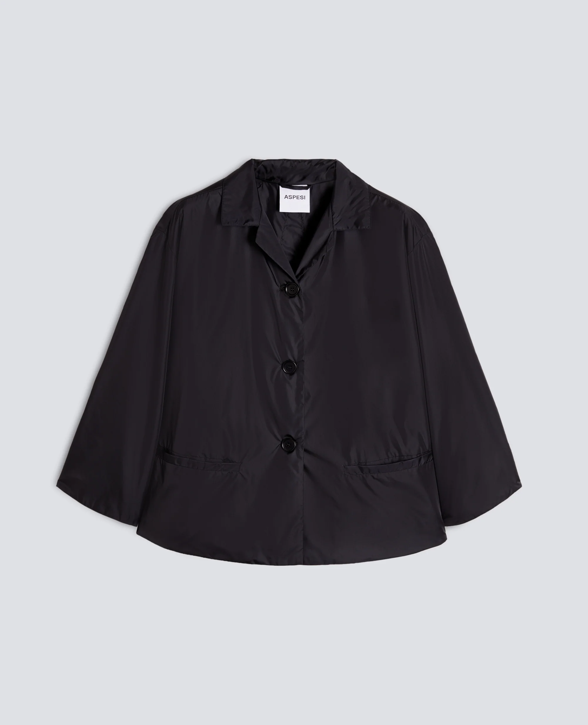 GIACCA IN NYLON - NERO