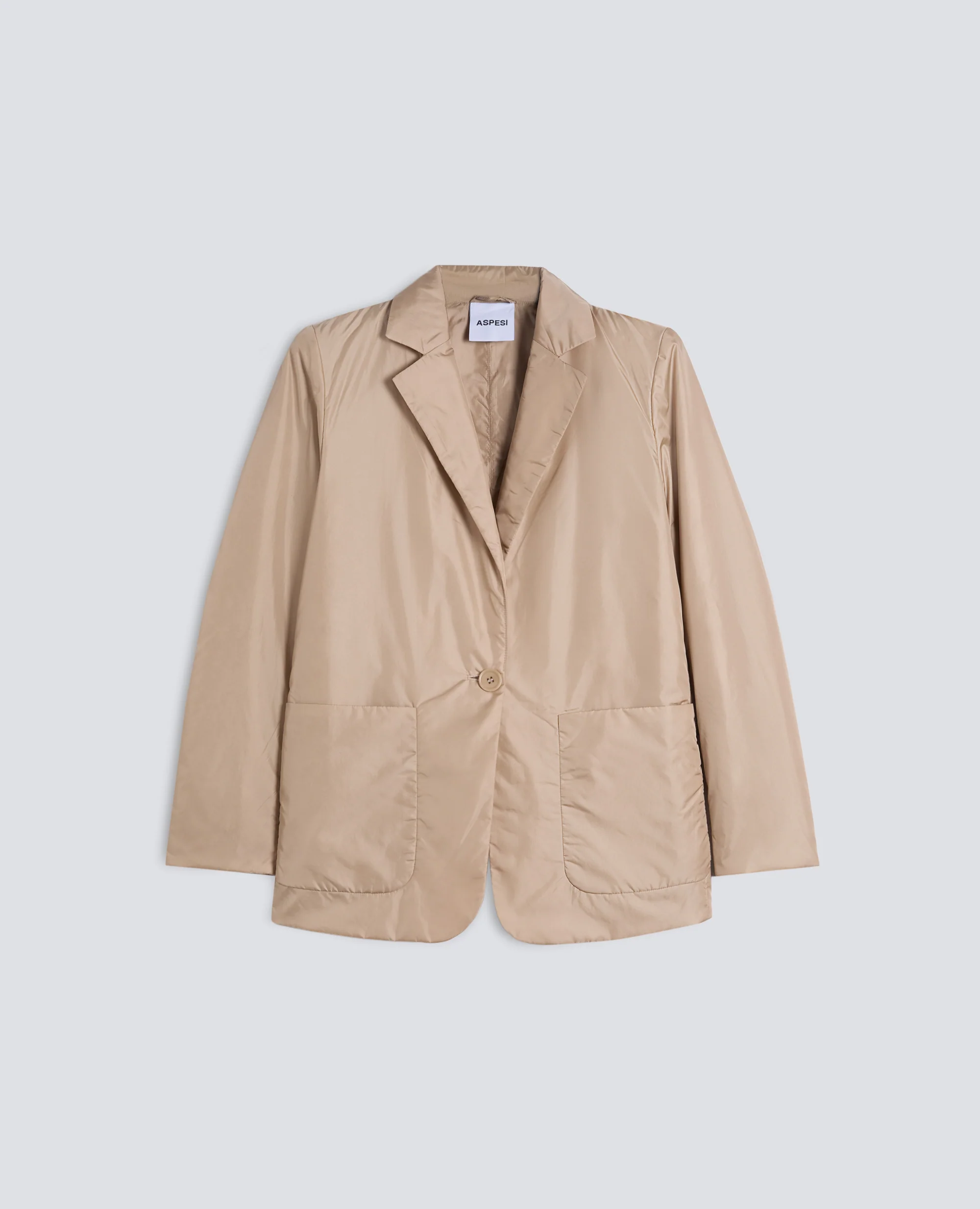 GIACCA IN NYLON IMBOTTITA - BEIGE