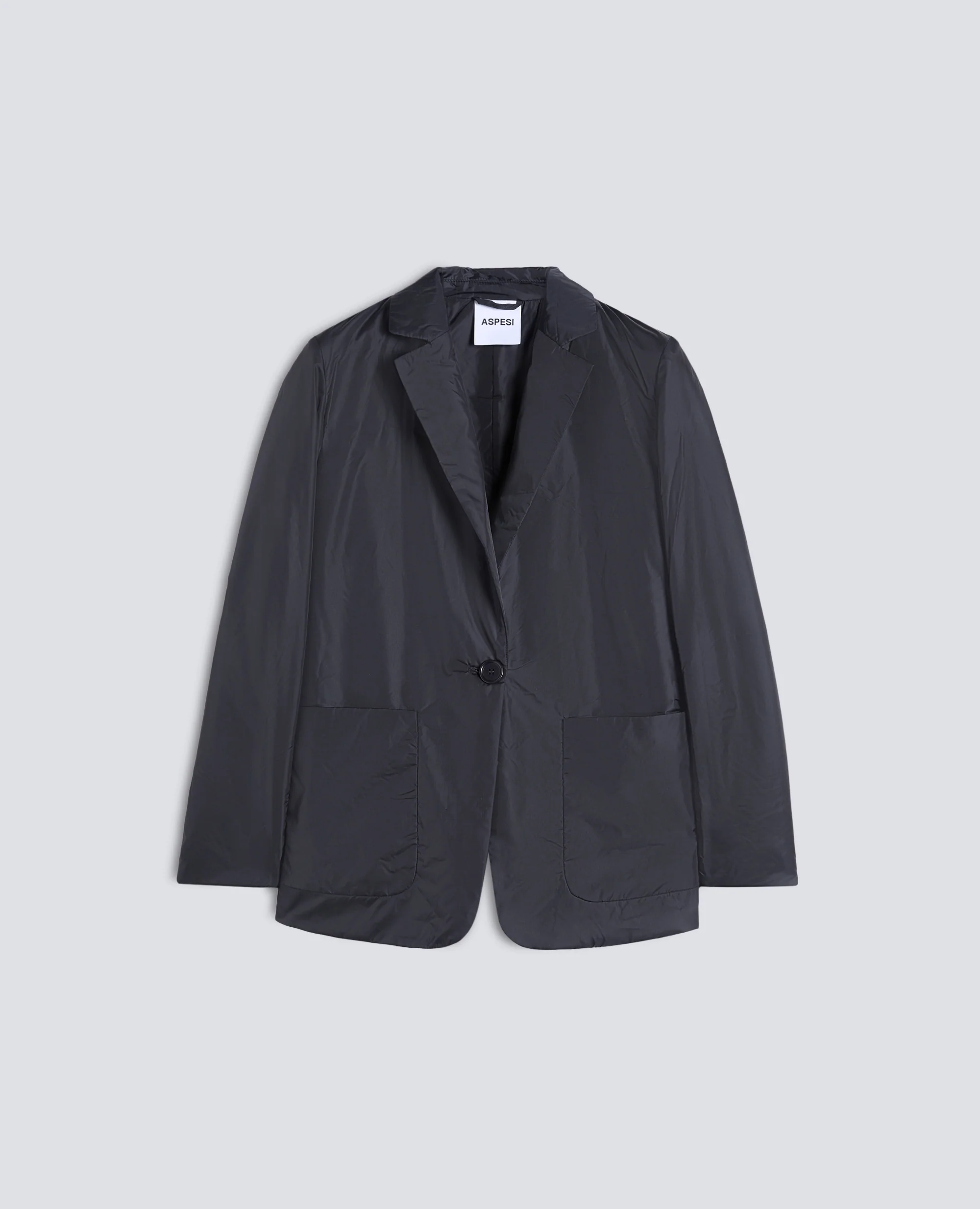 GIACCA IN NYLON IMBOTTITA - NERO