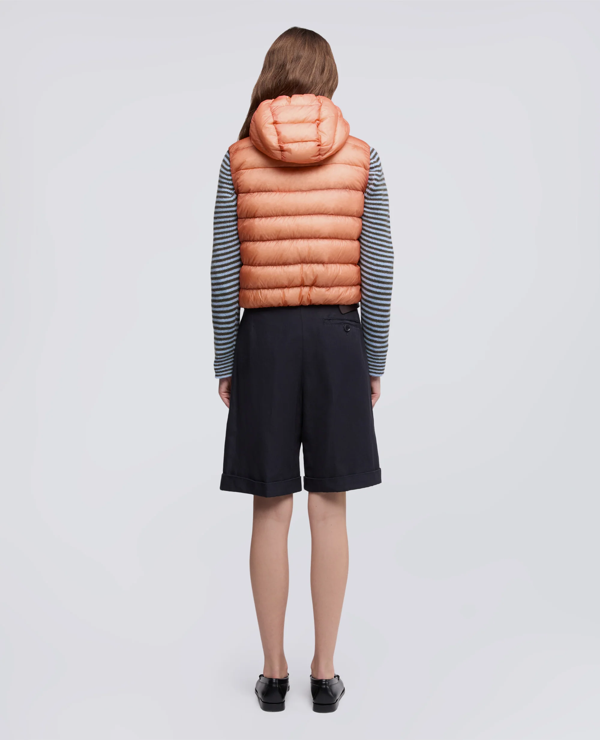 GILET IN NYLON RIPSTOP ULTRALIGHT - ROSA ANTICO - Image 3