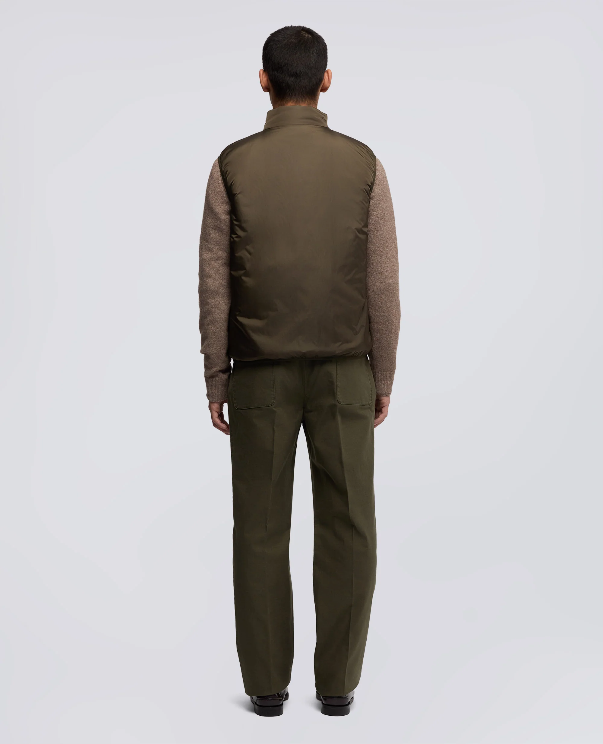 GILET JIL IN NYLON - MILITARE - Image 3