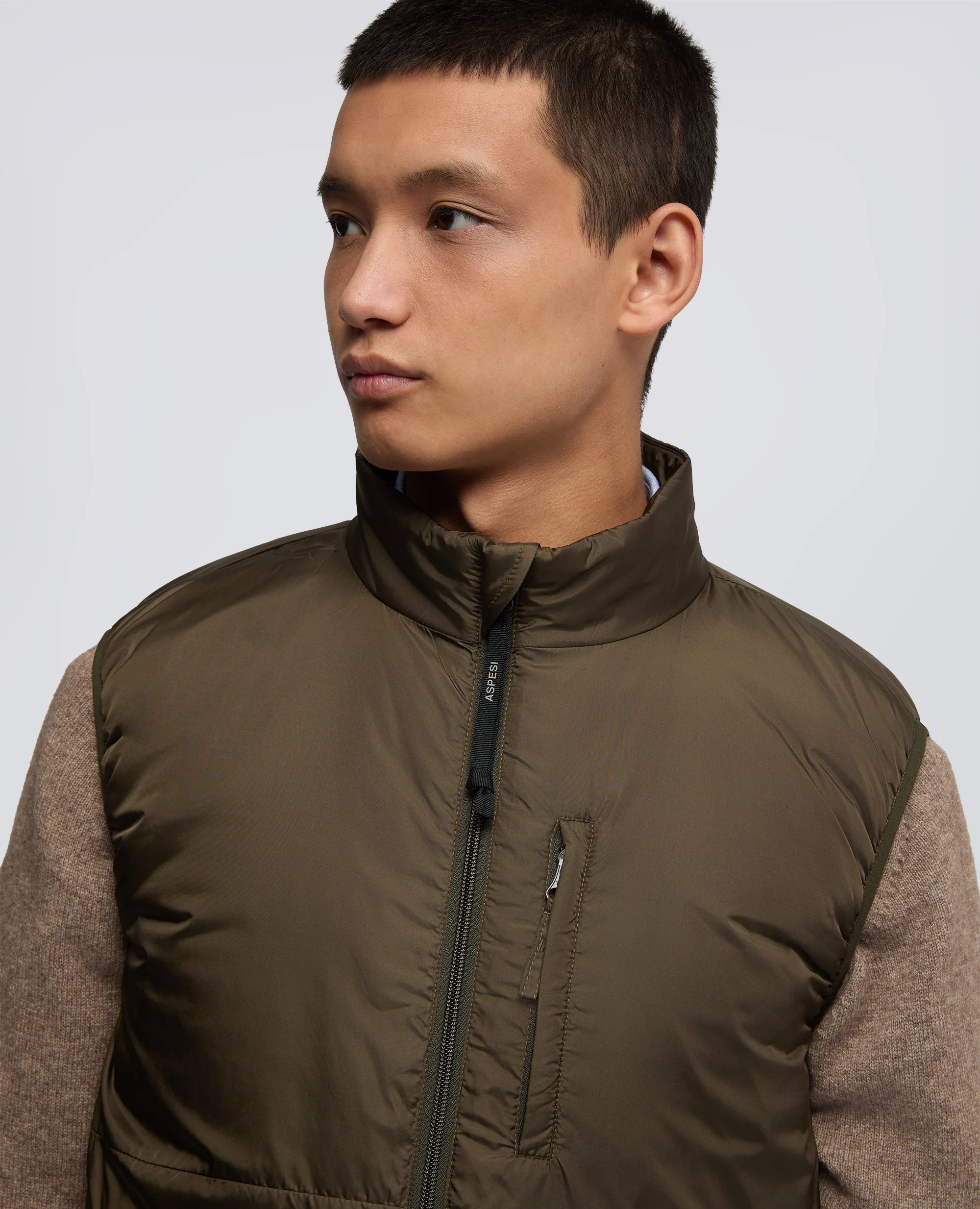 GILET JIL IN NYLON - MILITARE - Image 4