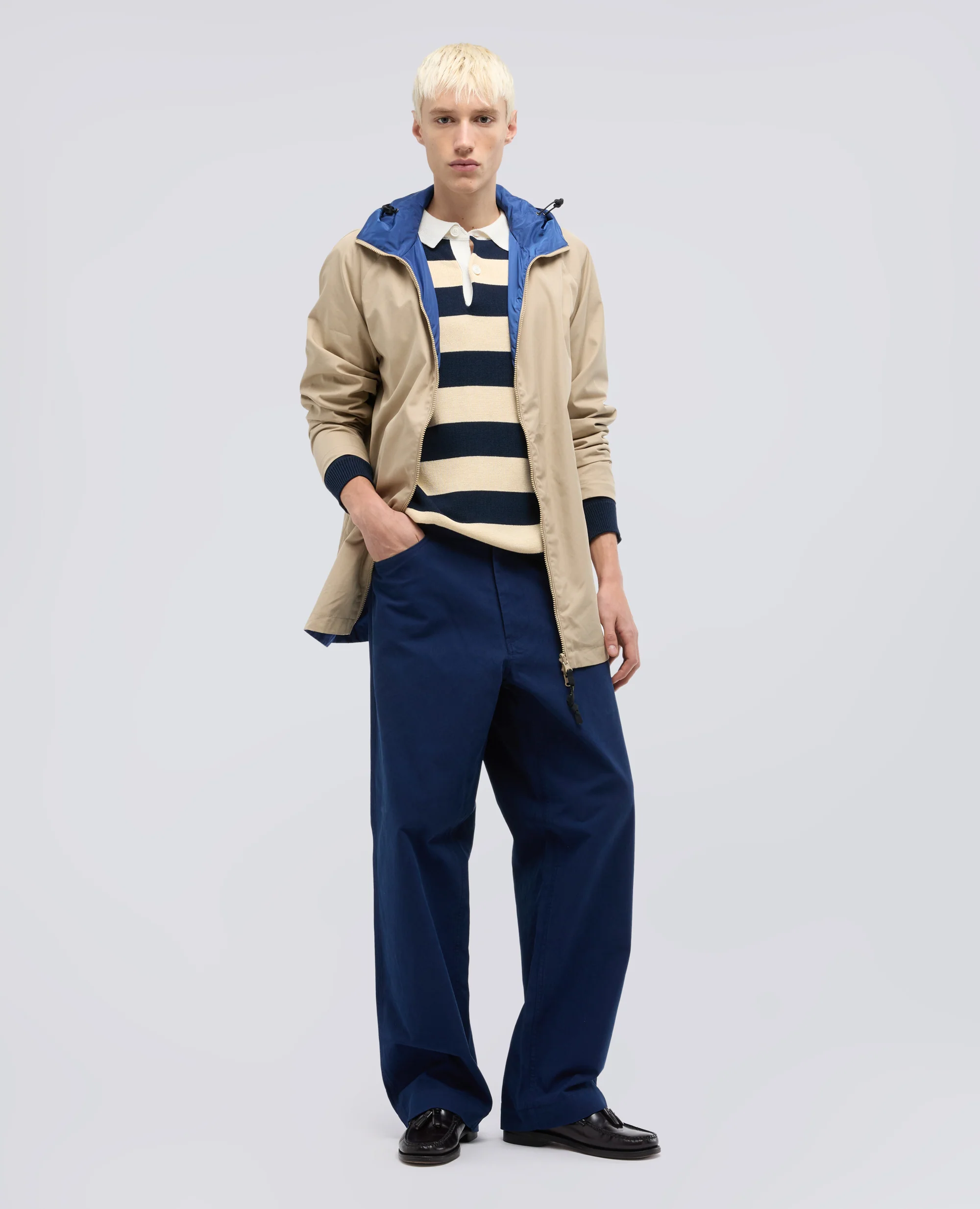 GIUBBOTTO REVERSIBILE IN TWILL DI COTONE - COLONIALE - Image 2