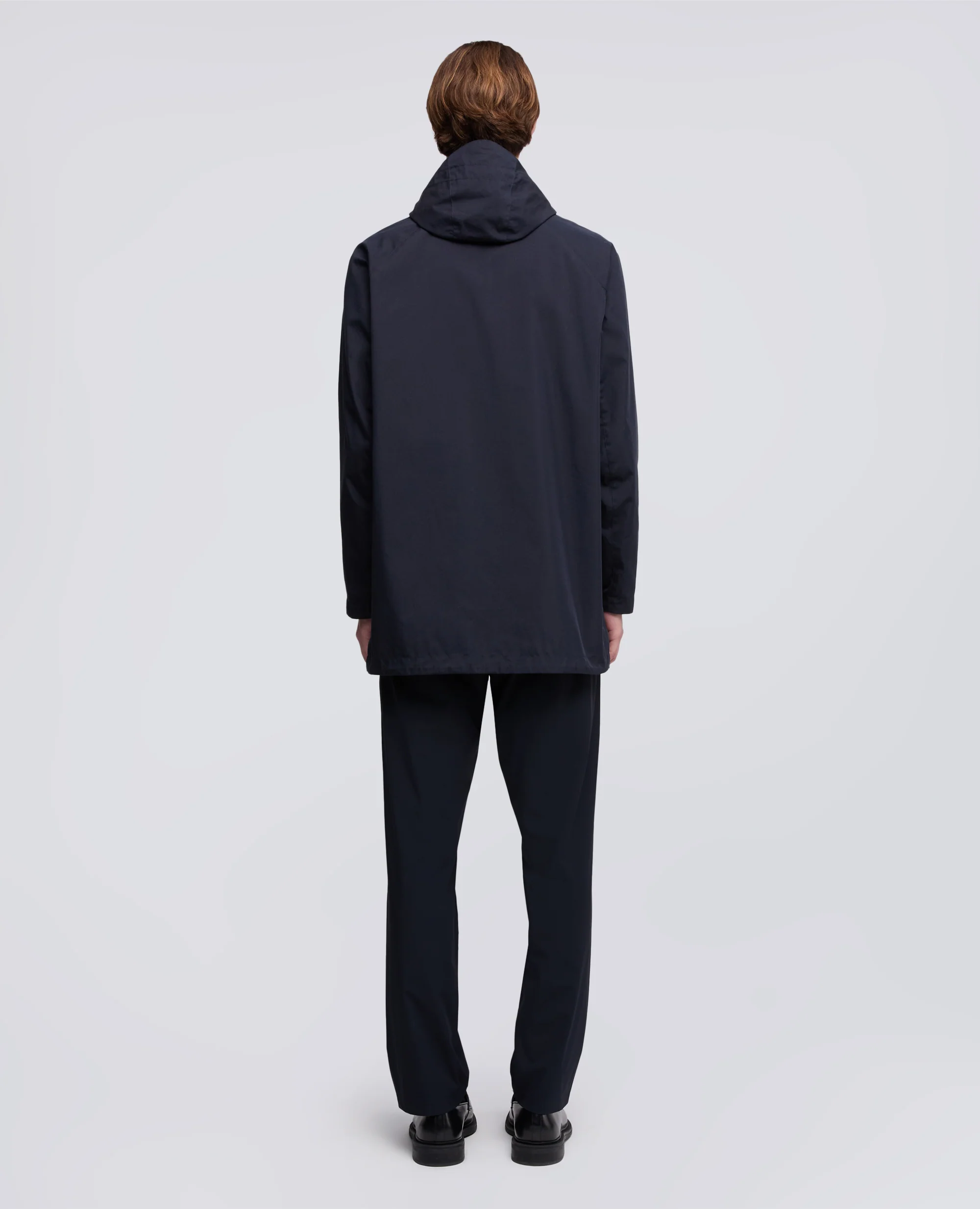 GIUBBOTTO REVERSIBILE IN TWILL DI COTONE - NAVY - Image 3