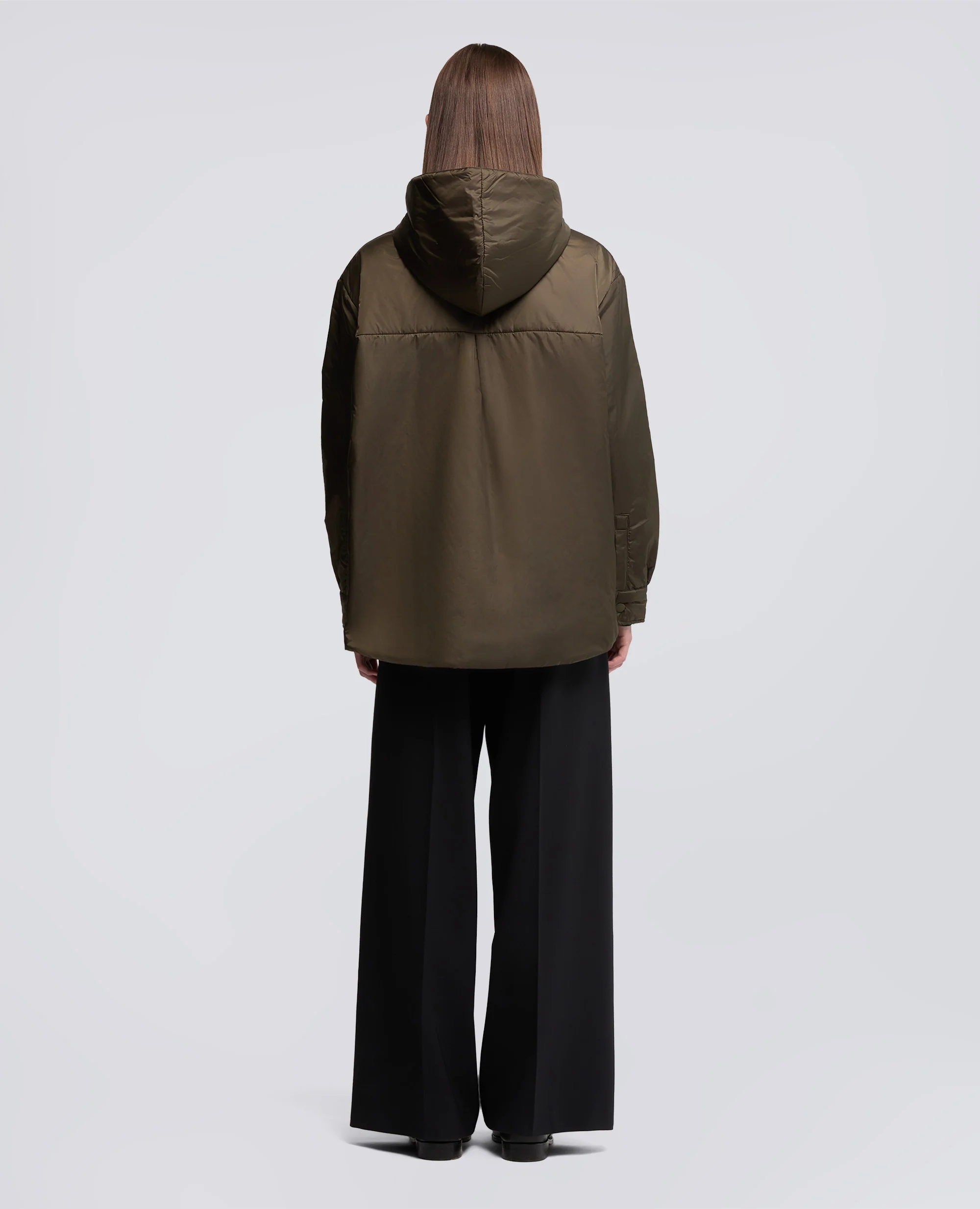 GIUBBOTTO BETH IN NYLON - MILITARE - Image 3