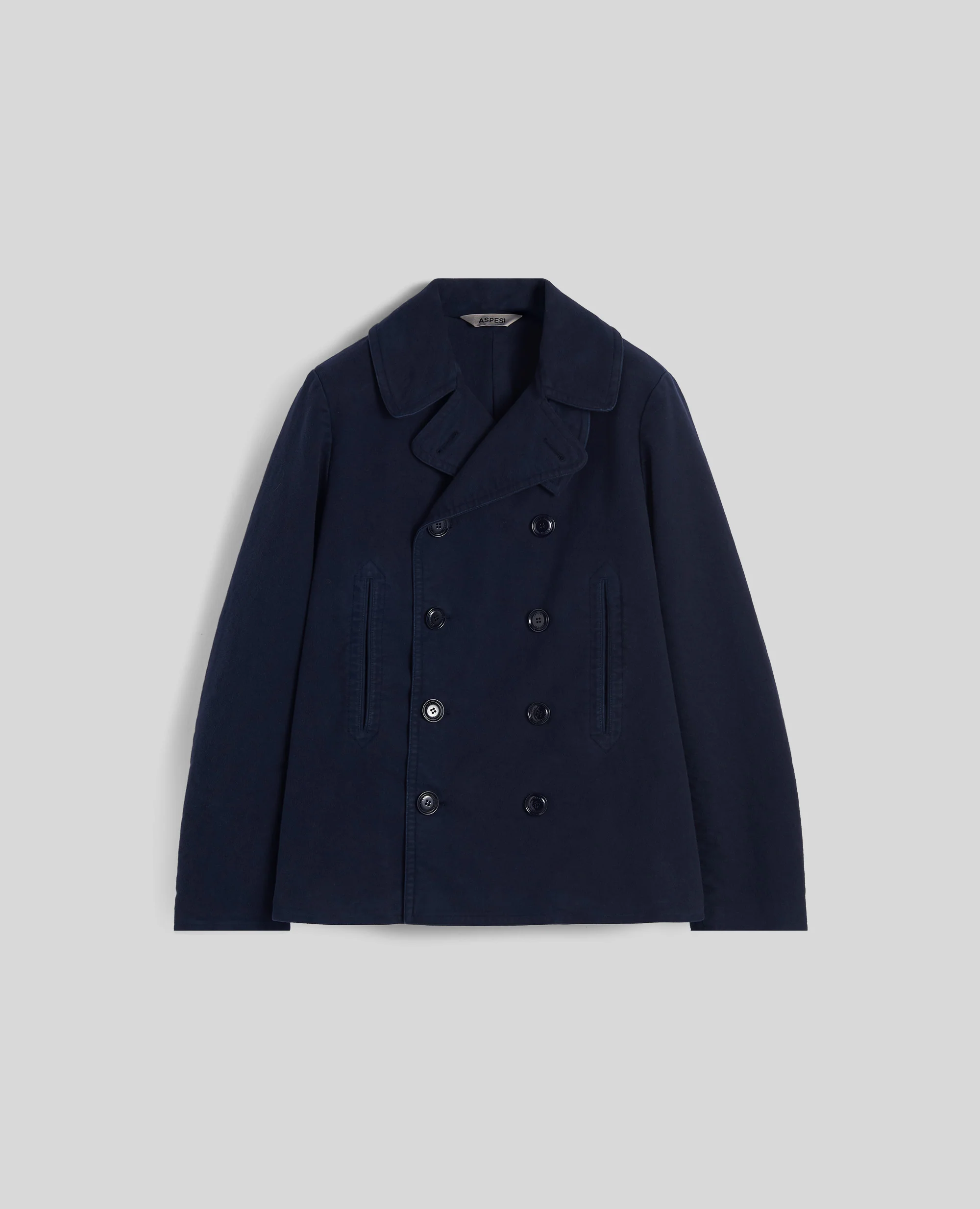 CAPPOTTO DUVALL IN FUSTAGNO DI COTONE - NAVY