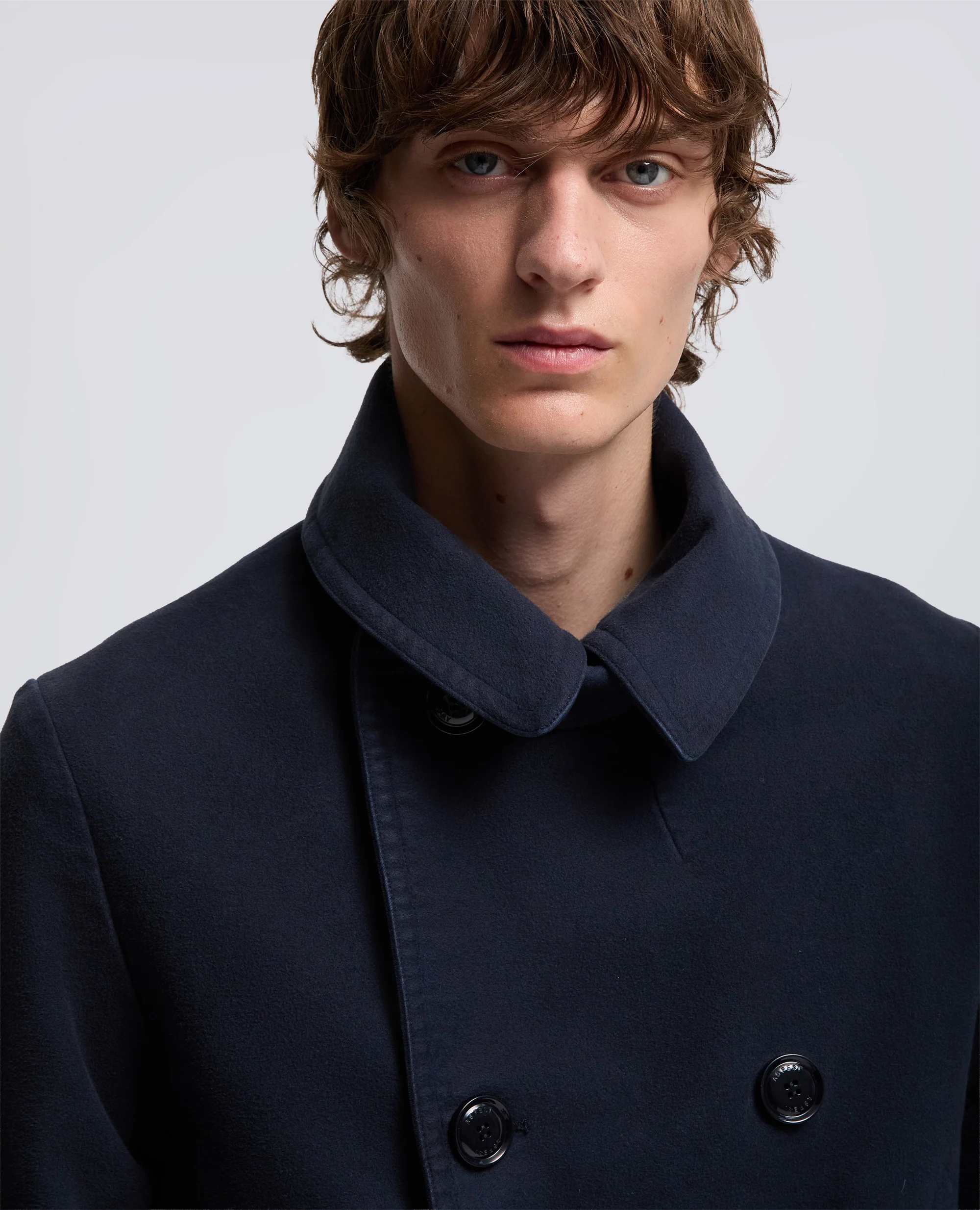 CAPPOTTO DUVALL IN FUSTAGNO DI COTONE - NAVY - Image 4