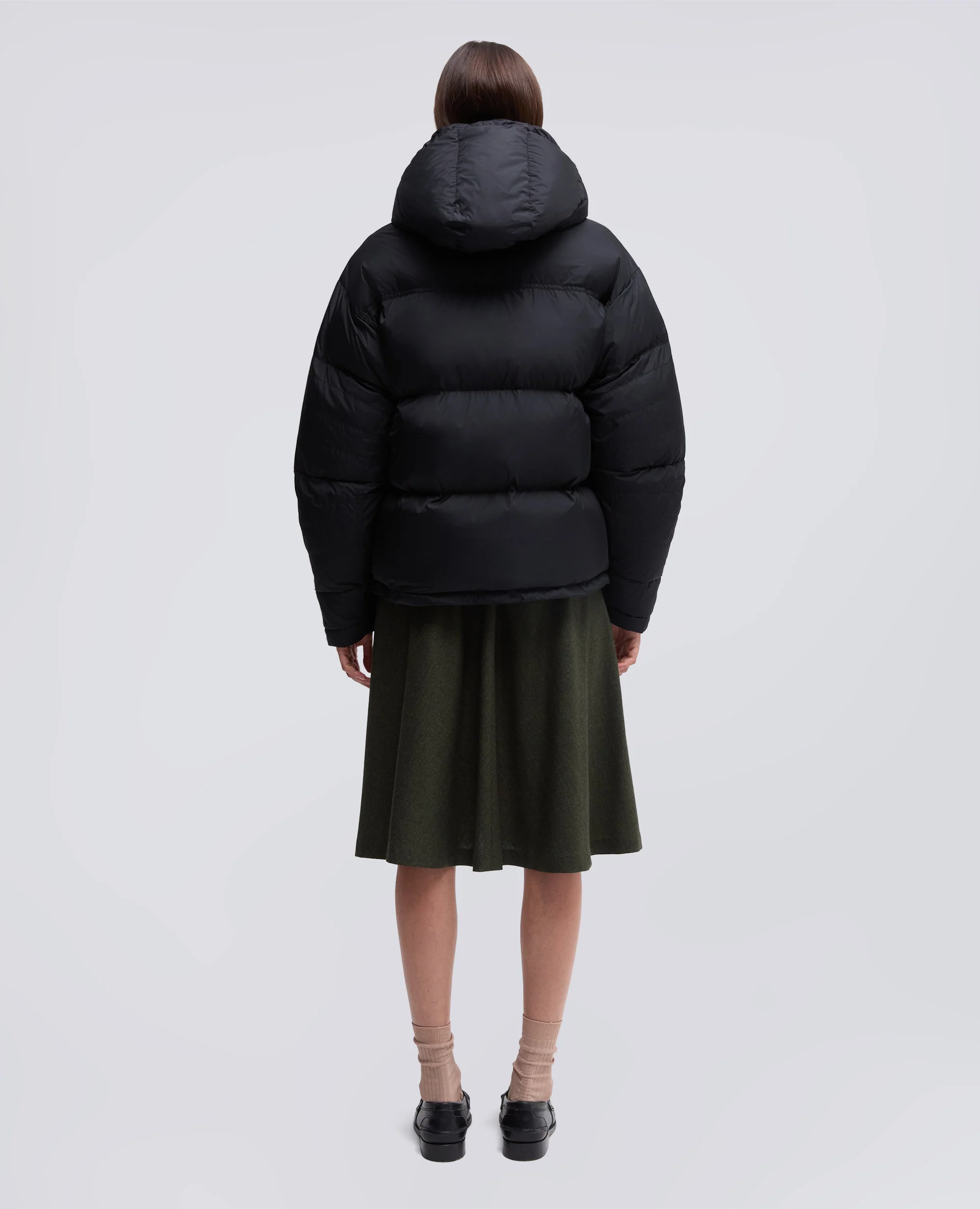 GIUBBOTTO PIUMINO PINGUINO IN NYLON RICICLATO - NERO - Image 3