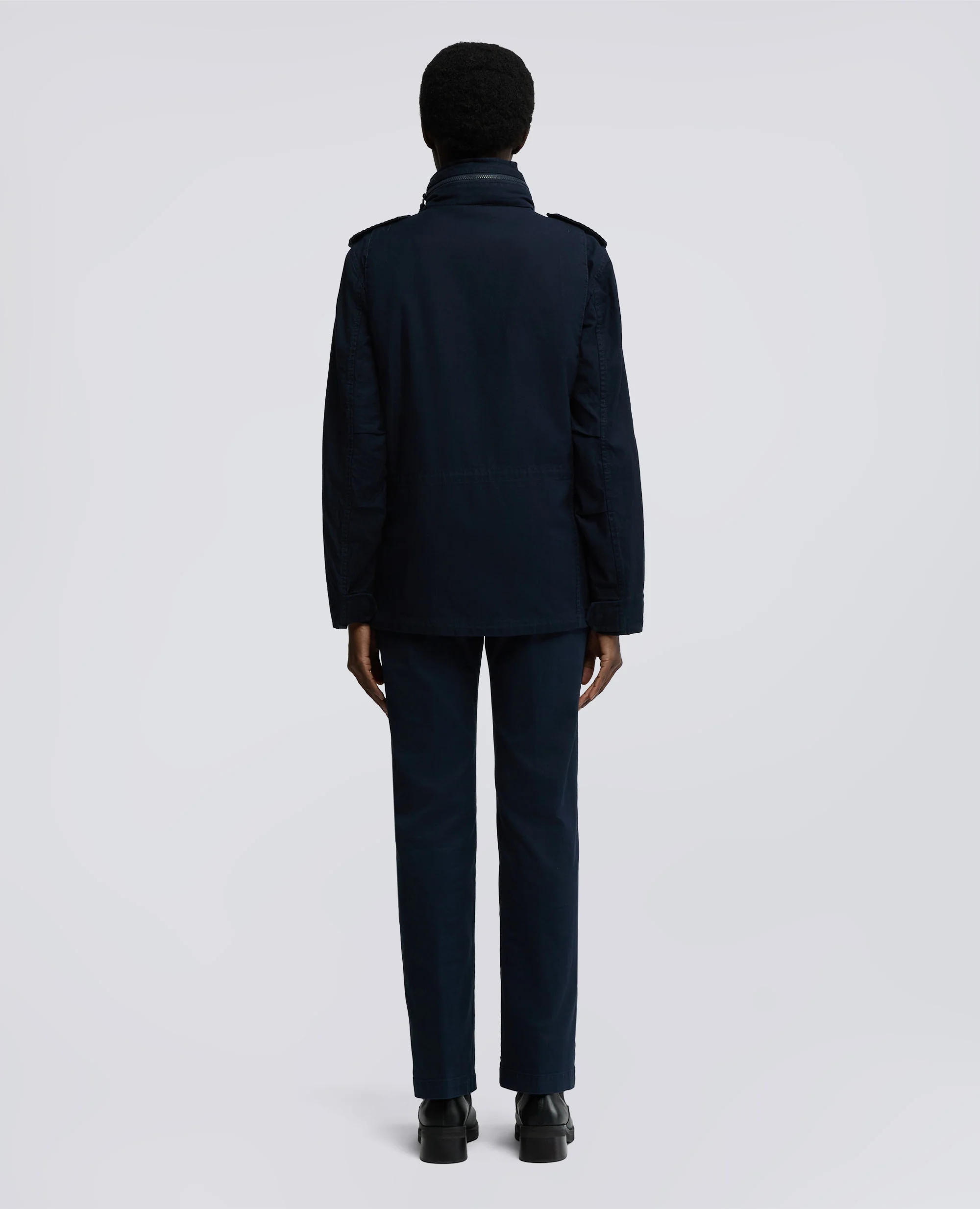 GIUBBOTTO MINI FIELD CON GILET INTERNO - NAVY - Image 3