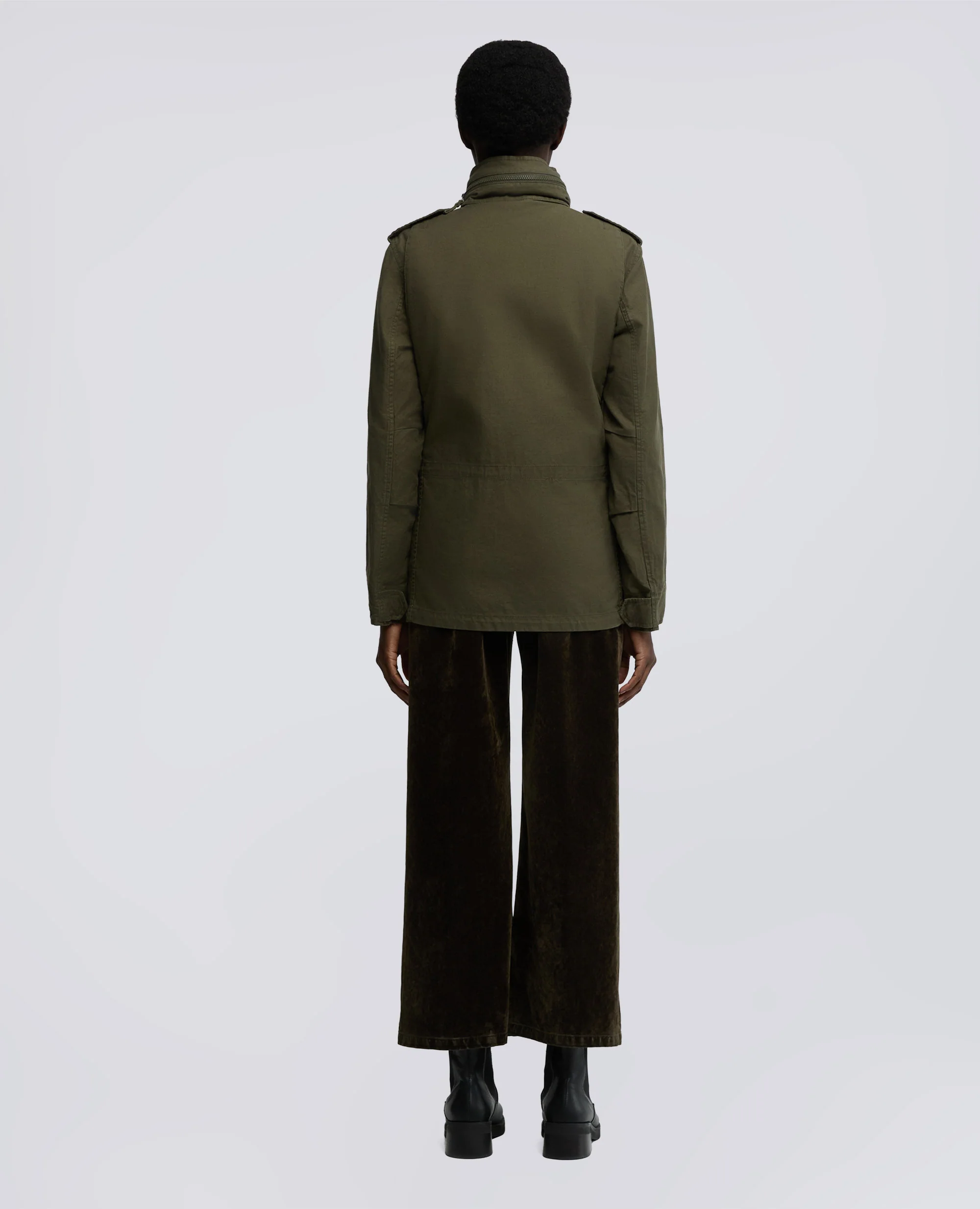 GIUBBOTTO MINI FIELD CON GILET INTERNO - MILITARE - Image 3