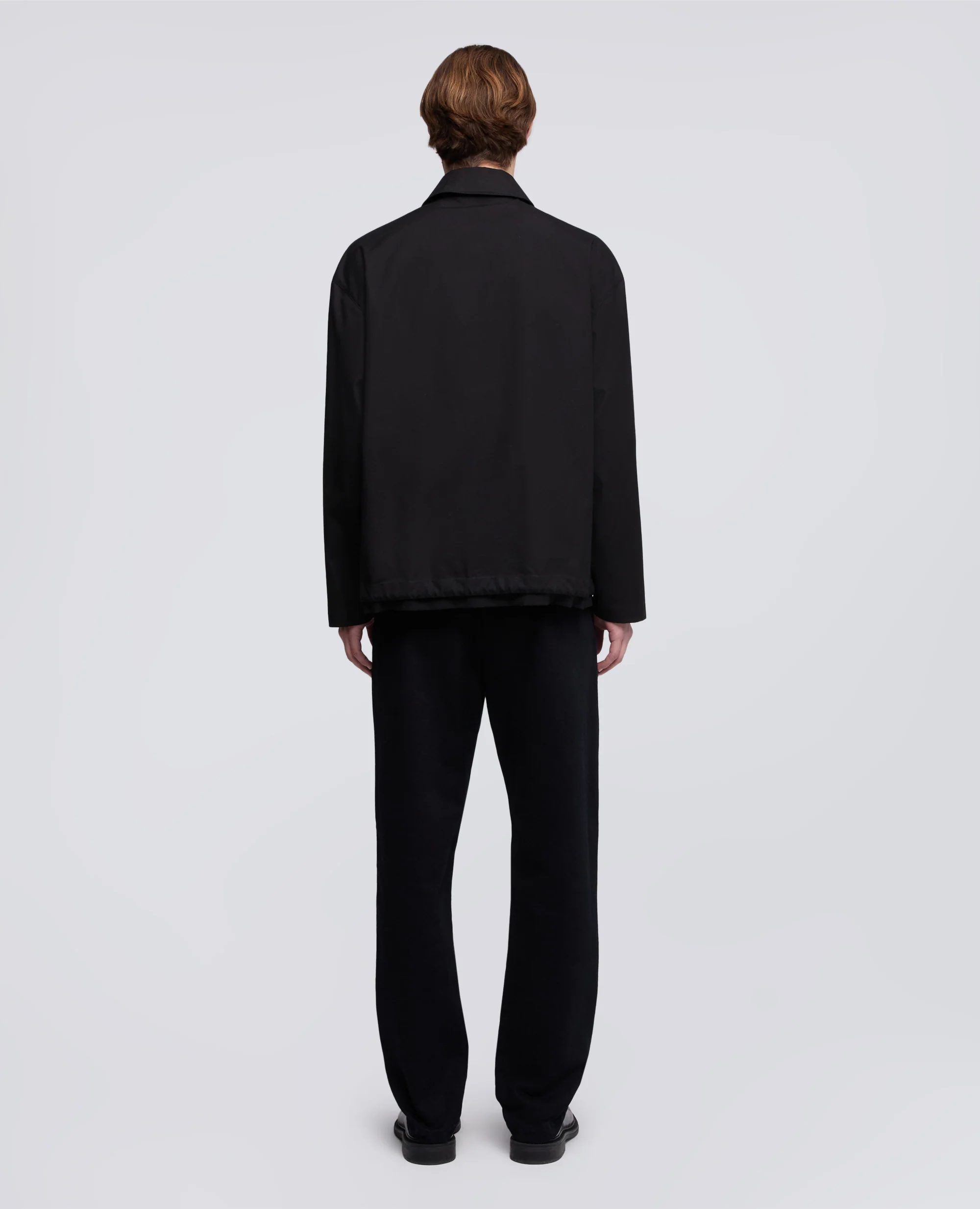 GIUBBOTTO IN COTONE DRY WAX - NERO - Image 3