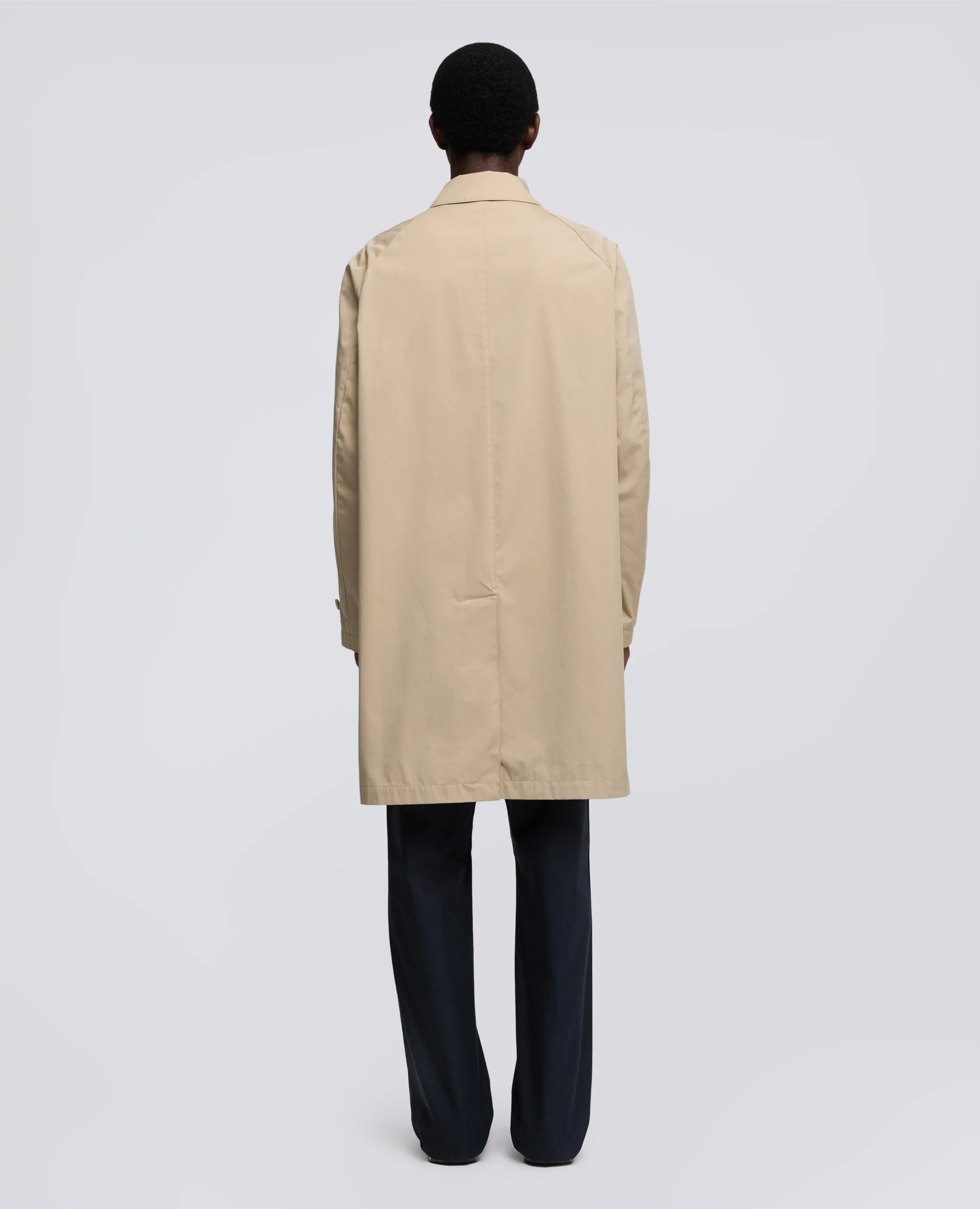 IMPERMEABILE IN TWILL DI COTONE-POLIAMIDE - COLONIALE - Image 3