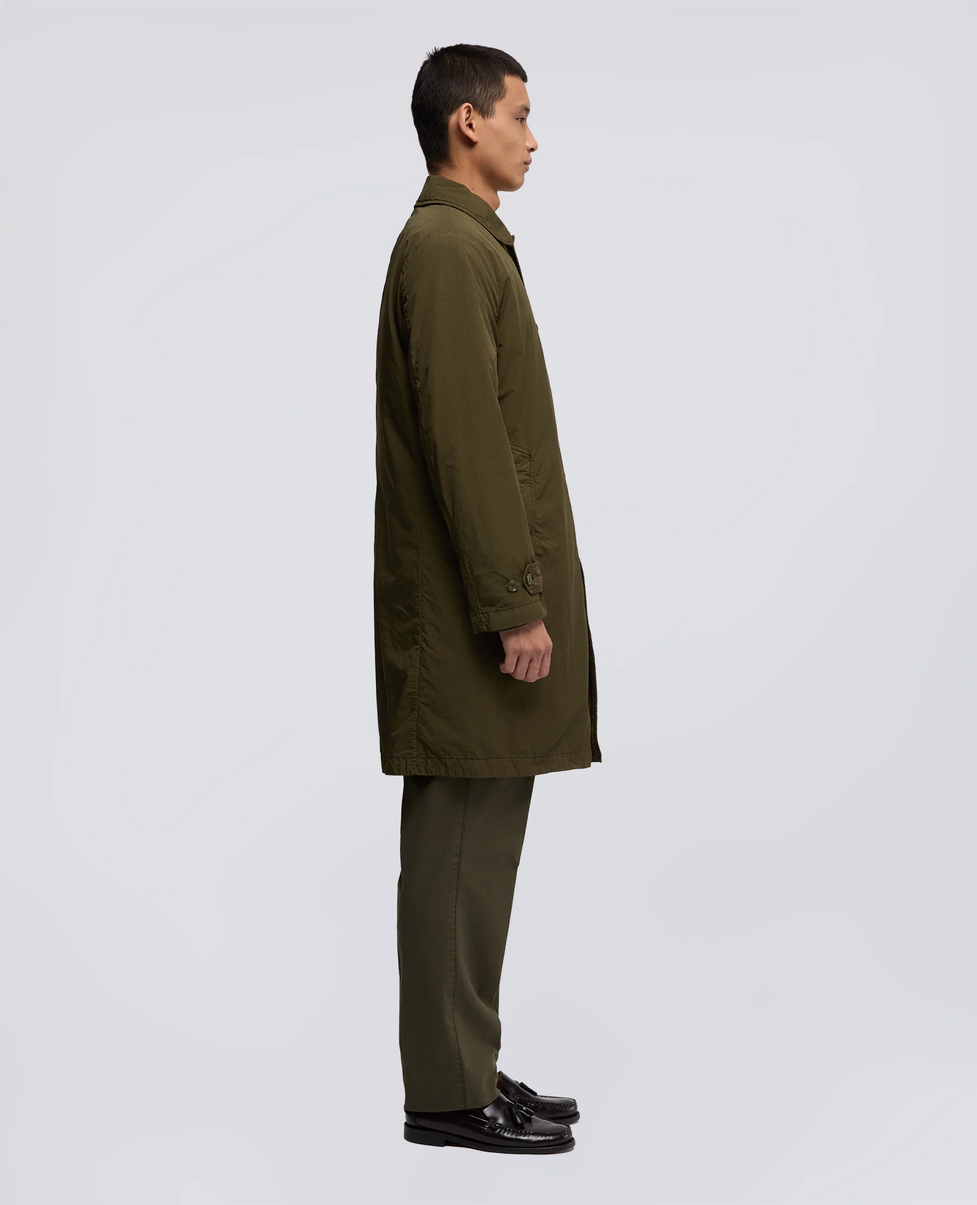 IMPERMEABILE VODKA IN NYLON - MILITARE - Image 4