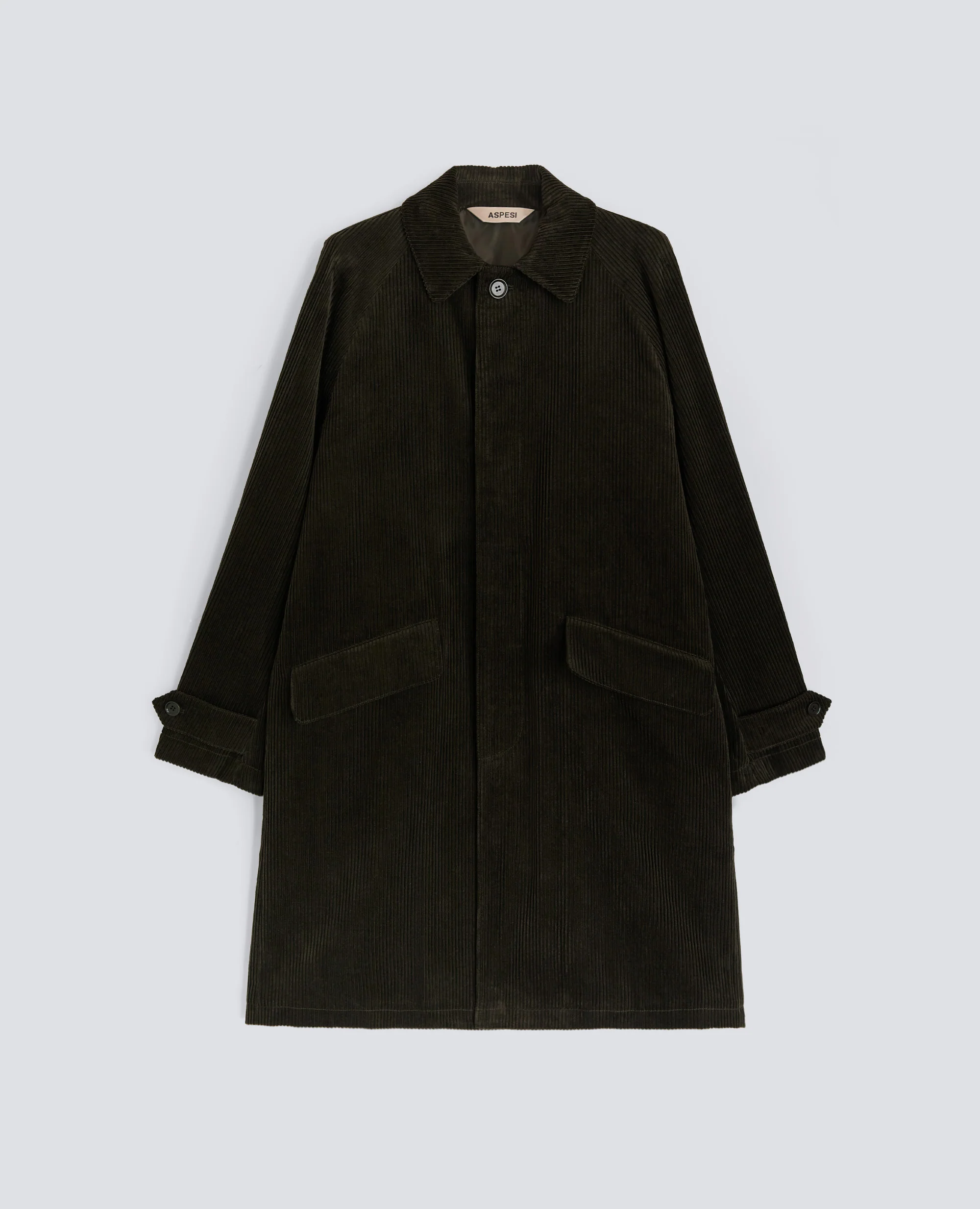 CAPPOTTO WRIGHT IN VELLUTO A COSTE - MILITARE