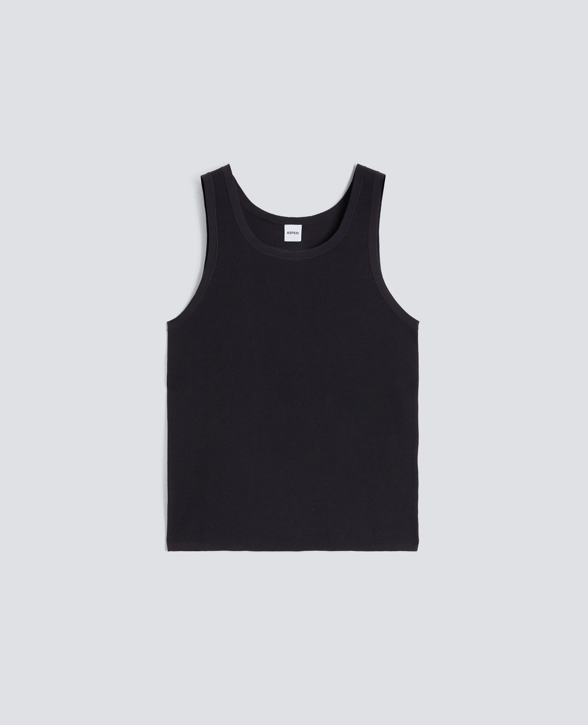 CANOTTA IN FILATO DI PURO COTONE - NAVY