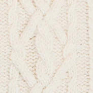 MAGLIA IN LANA A TRECCE - NATURALE - Image 5