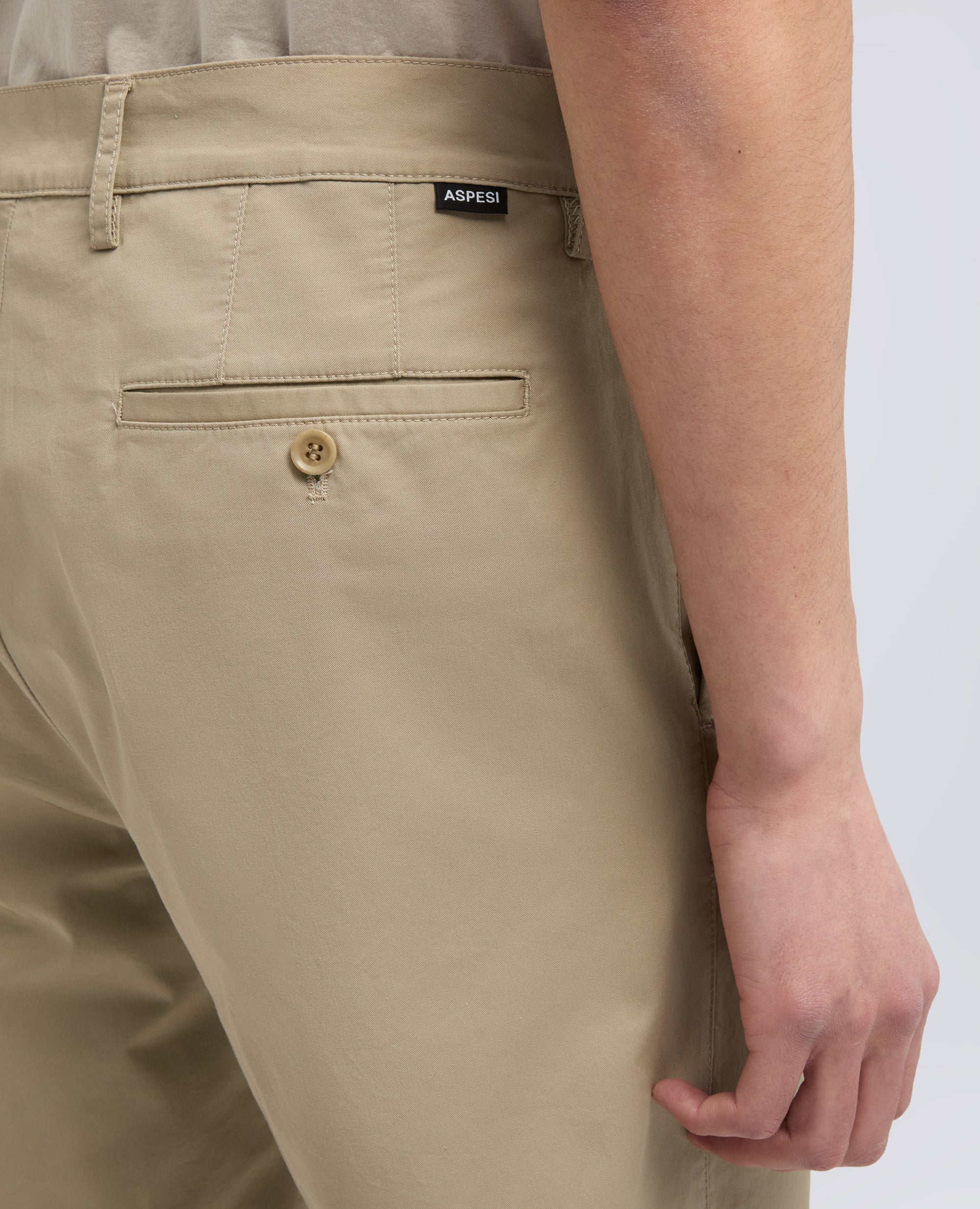 BERMUDA IN TWILL DI COTONE - COLONIALE - Image 4