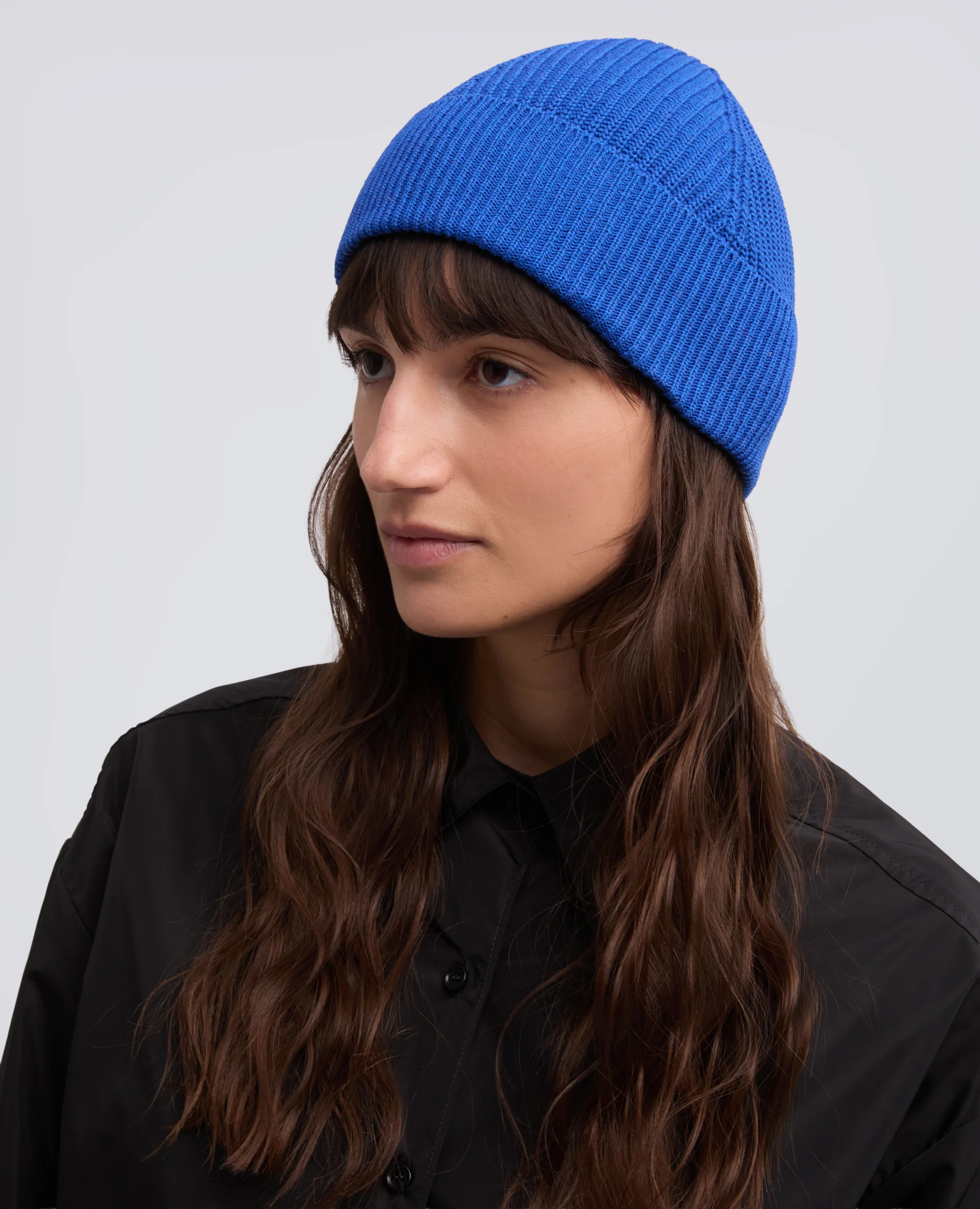 CAPPELLO IN LANA MERINO - BLUETTE - Image 2