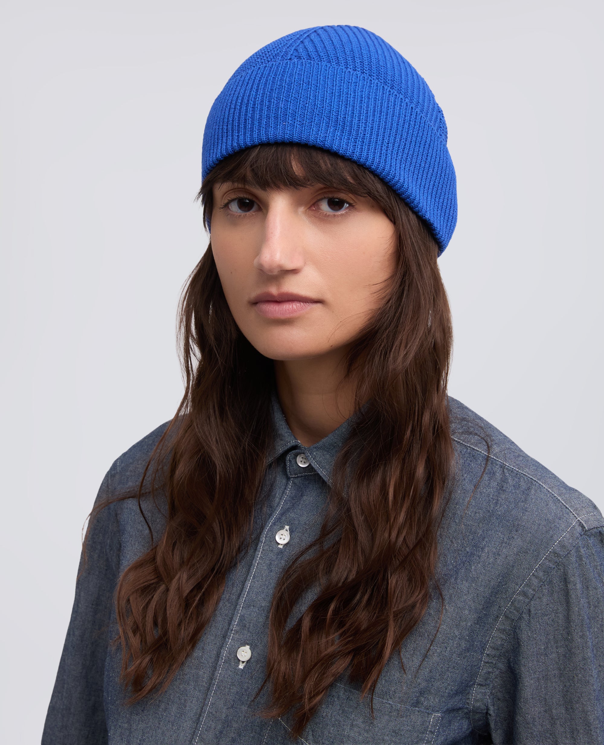 CAPPELLO IN LANA MERINO - BLUETTE - Image 4