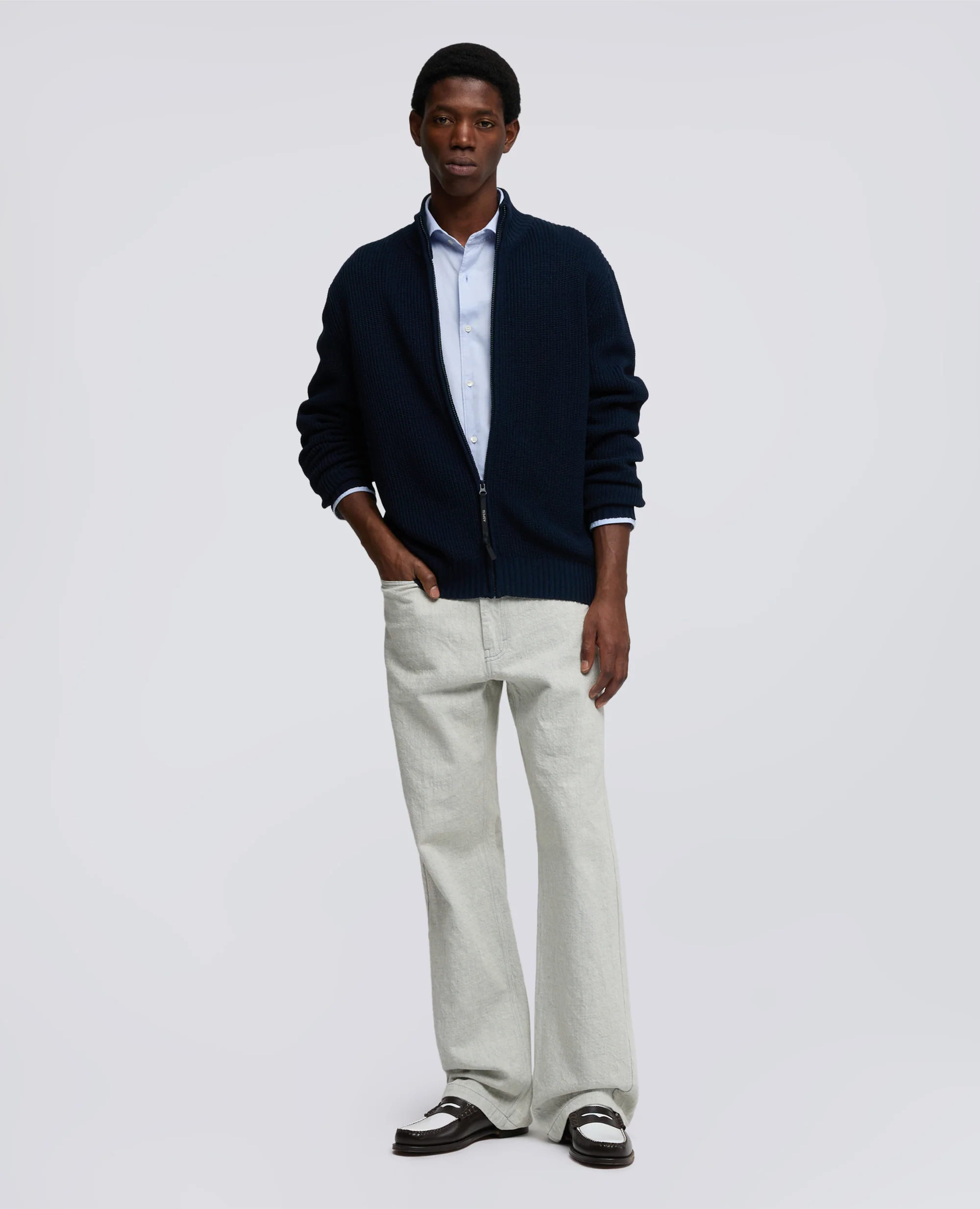 PANTALONE IN DENIM - SASSO - Image 2